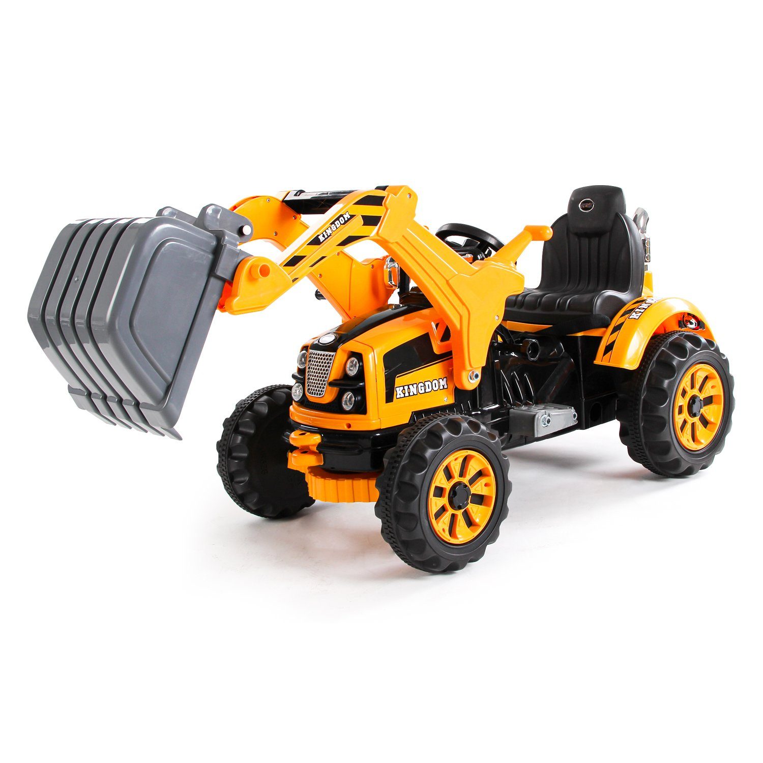 AsVIVA Elektro-Kinderauto Schaufelbagger Kinder Elek­tro­au­to AsVIVA Bagge günstig online kaufen