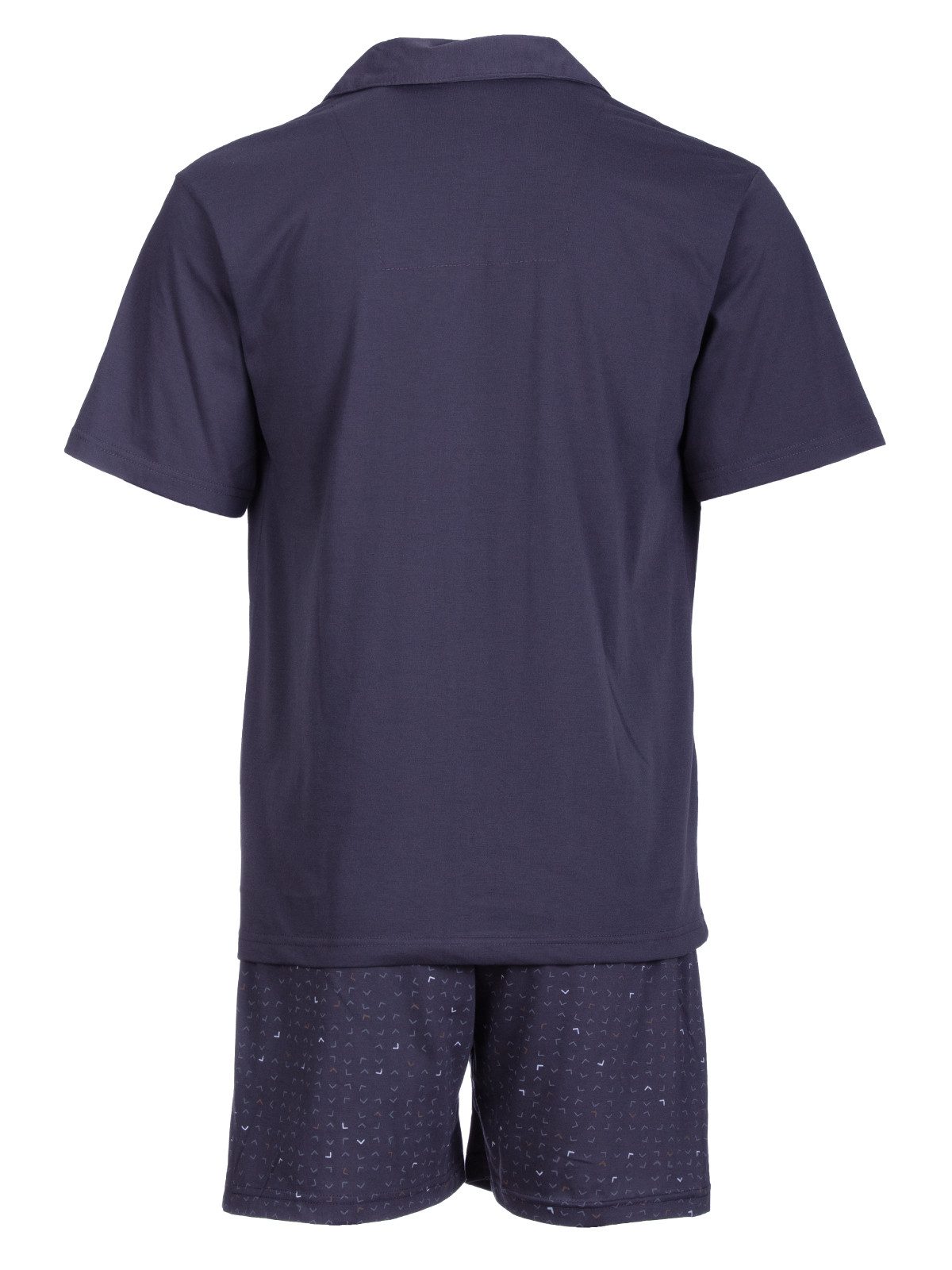 Henry Terre Shorty Karl Graphik Design Pyjama Set Kurz – Bild 5 von 5