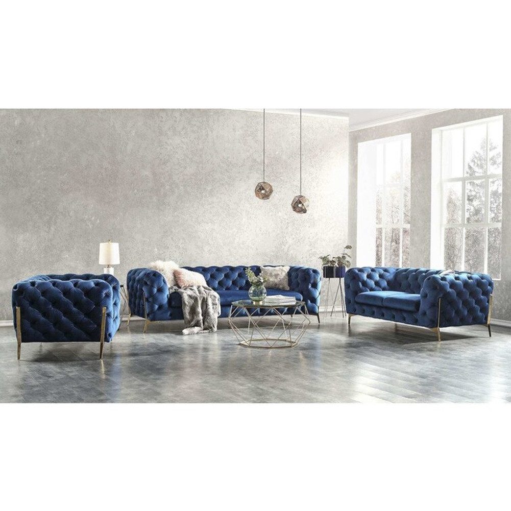 S-Style Möbel Polstergarnitur Ashley 3+2+1, Chesterfield günstig online kaufen