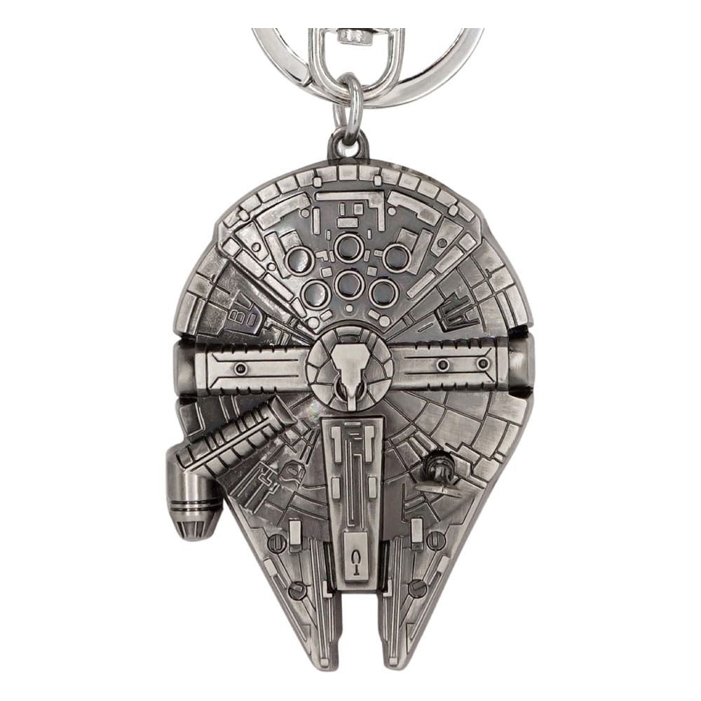 Monogram Int. Schlüsselanhänger Star Wars Metall-Schlüsselanhänger Millennium Falcon