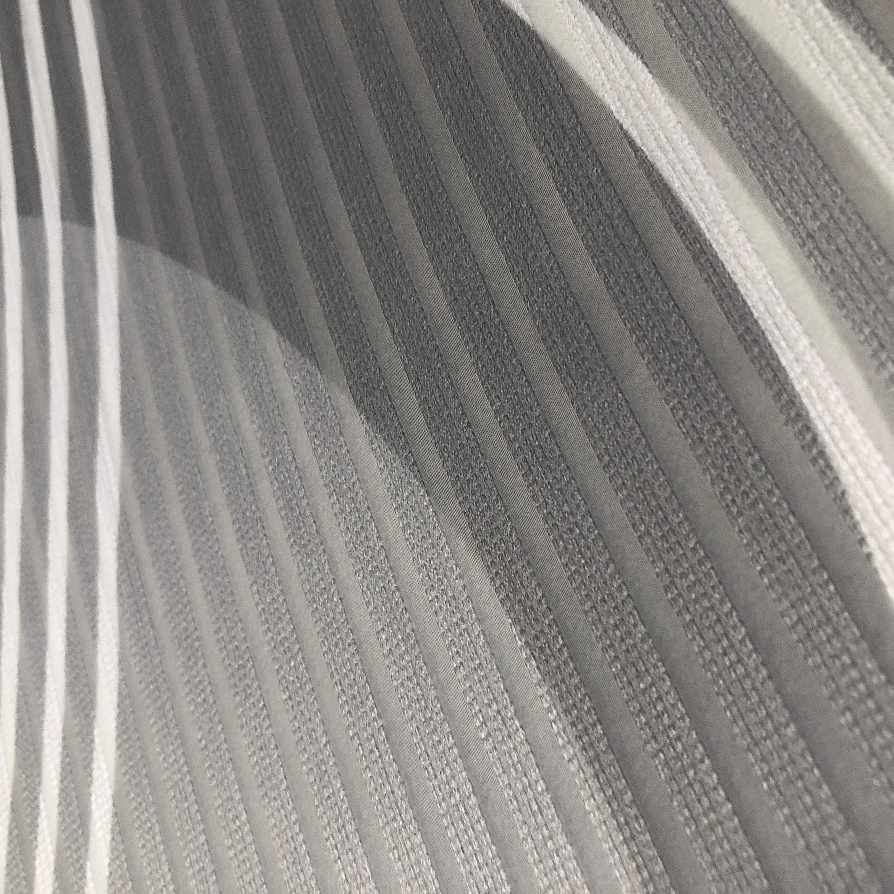 HOME in green Schiebegardine SPIRO (3 St), Paneelwagen, halbtransparent, SET DIGITALDRUCK,BAMBUSOPTIK RECYCELT