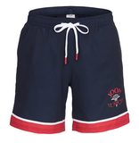 Joop Jeans Badeshorts Easy Summer seitliche Eingrifftaschen, Label-Akzente günstig online kaufen