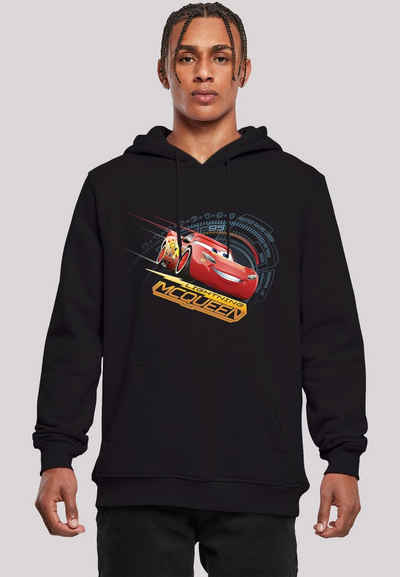 F4NT4STIC Sweatshirt Disney Cars Lightning McQueen Herren,Premium Merch,Slim-Fit,Kapuzenpullover,Bedruckt