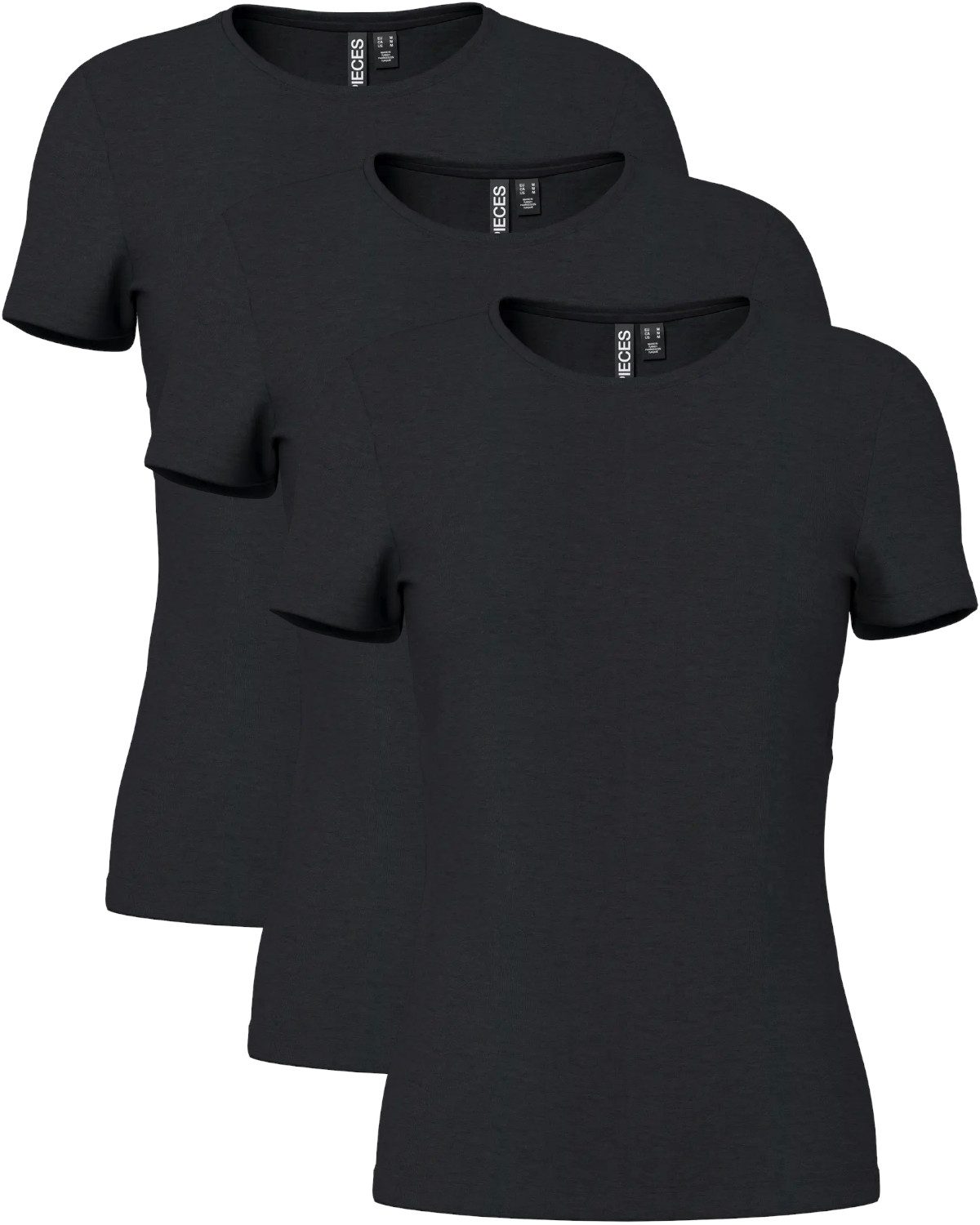 pieces T-Shirt Basic Rundhals T-Shirts im günstig online kaufen