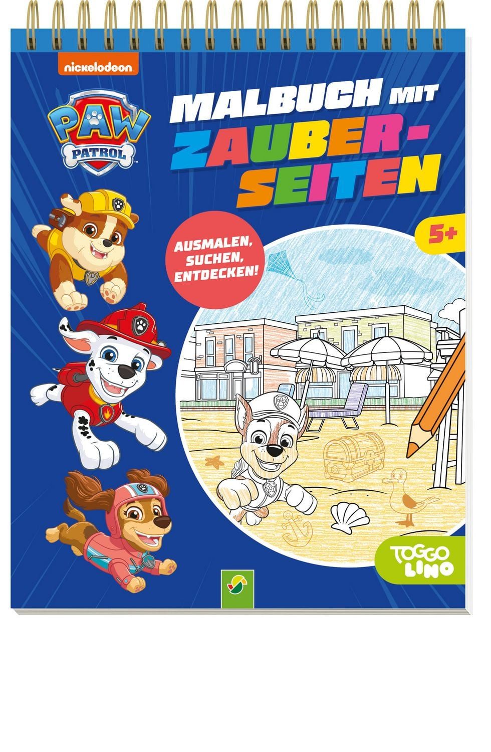 PAW Patrol Malbuch mit Zauberseiten / Schwager & Steinlein Verlag GmbH