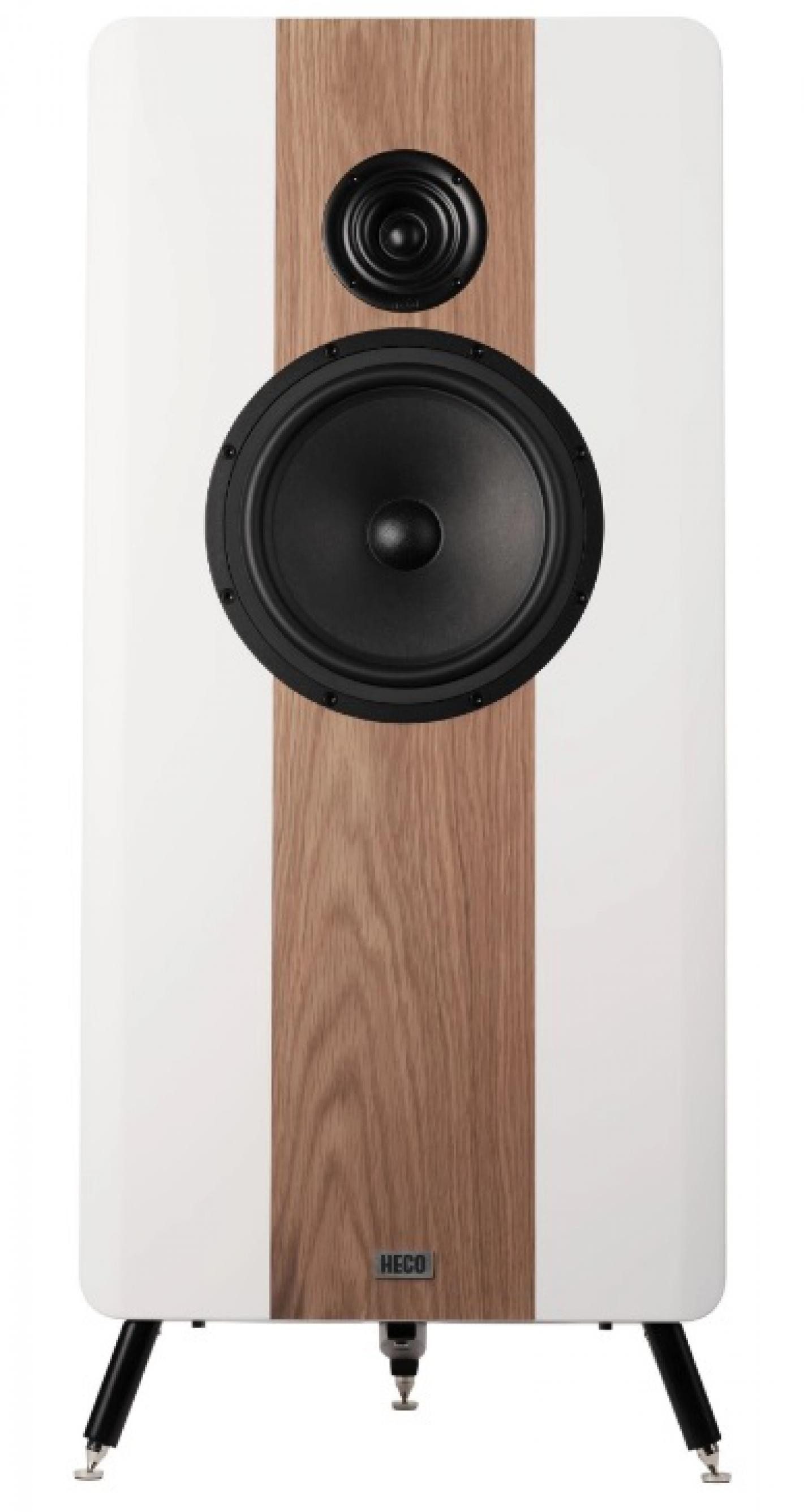 Heco Direkt Premium weiss/walnuss (stück) Stand-Lautsprecher (320.0 W)