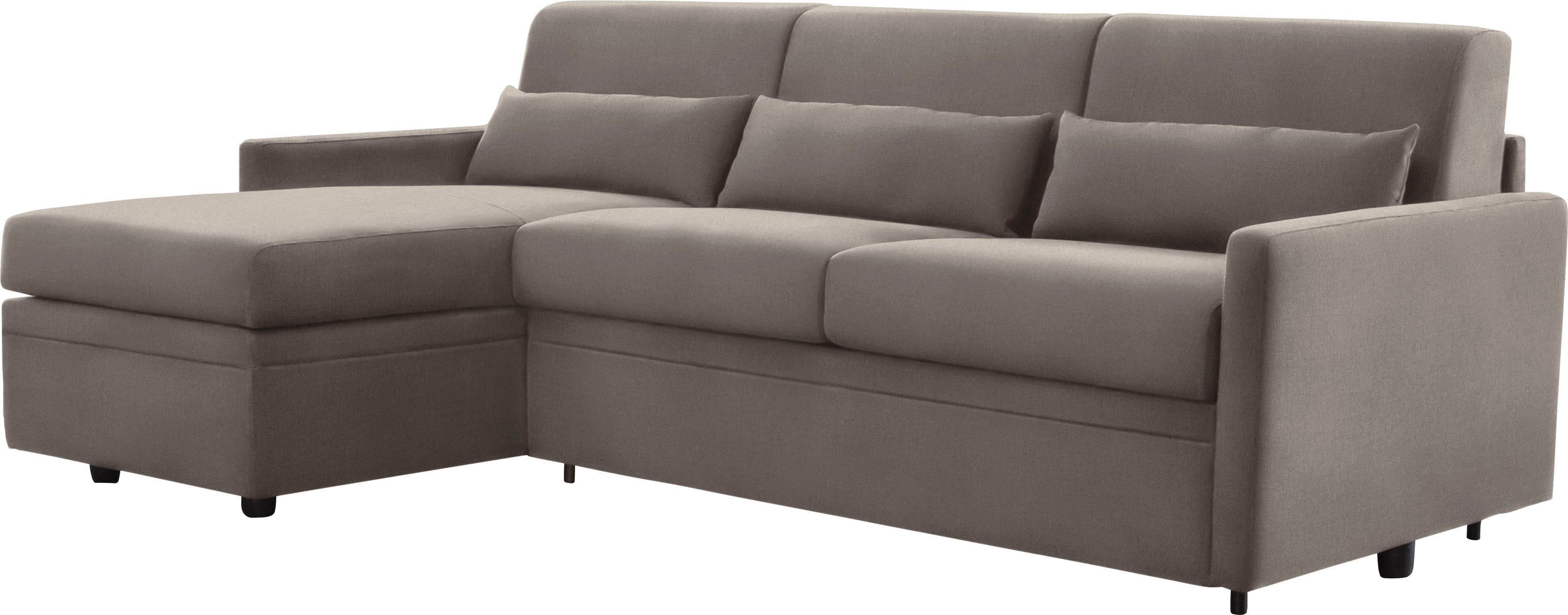 Bettfunktion, Avellino, Matratze Metallgestell, elephant und Italia cm 140/208 Nias Ecksofa mit Liegefläche