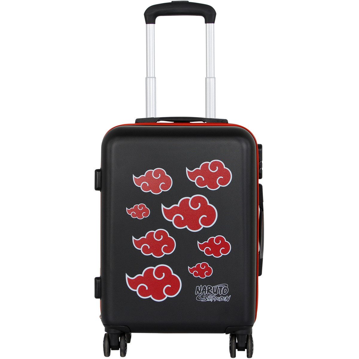 Naruto Kinderkoffer Clouds-ABS 4-Wheel Cabin Unisex Kinder, 4 Rollen, Kinderkoffer, Reisekoffer, Trolley, Reisetasche, Reisegepäck