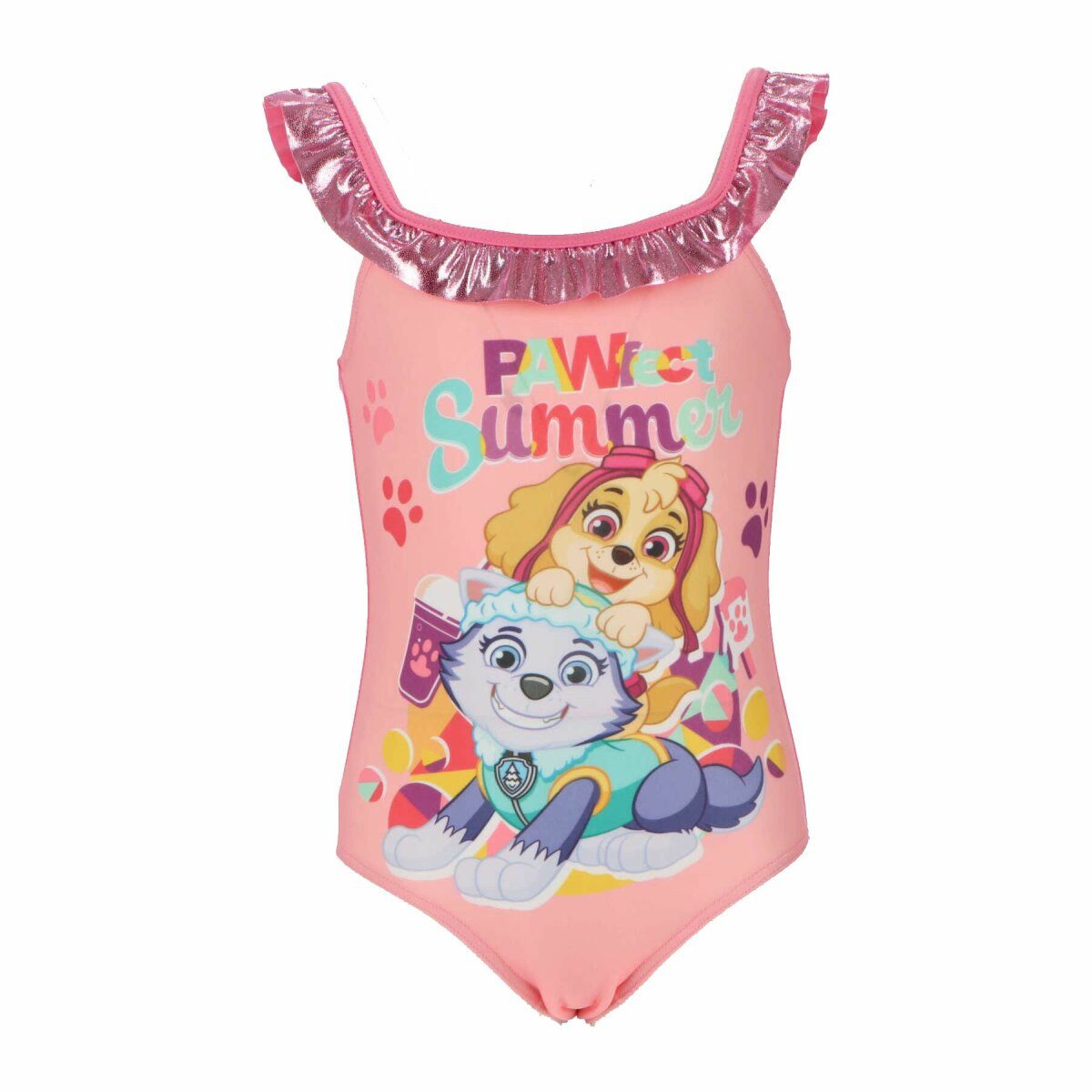Badeanzug Paw Patrol Mädchen Schwimmanzug Farbenfrohe Badebekleidung für Strand