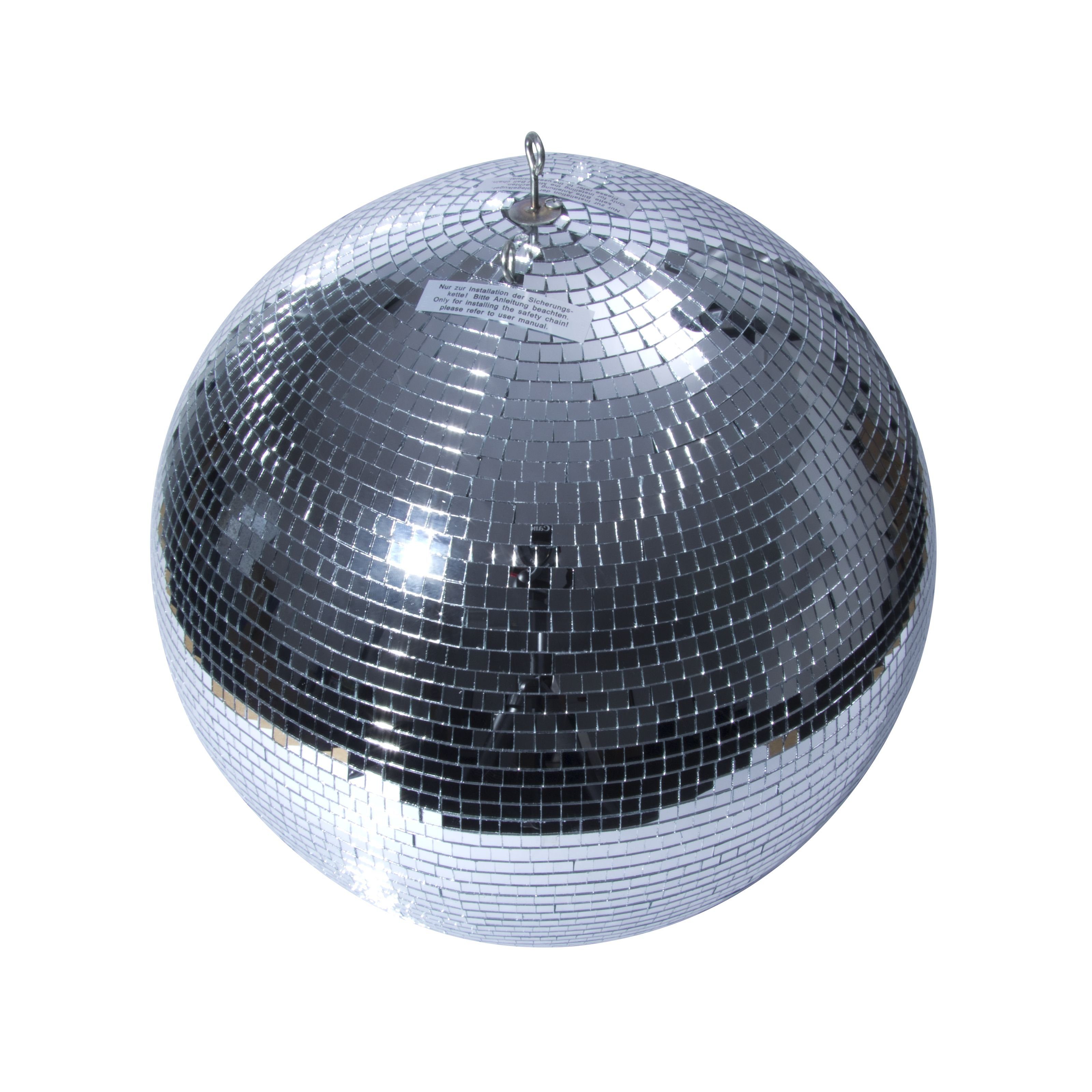 lightmaXX Discolicht, Spiegelkugel 50 cm, professionelle Mirrorball, 10x10mm Reflektoren