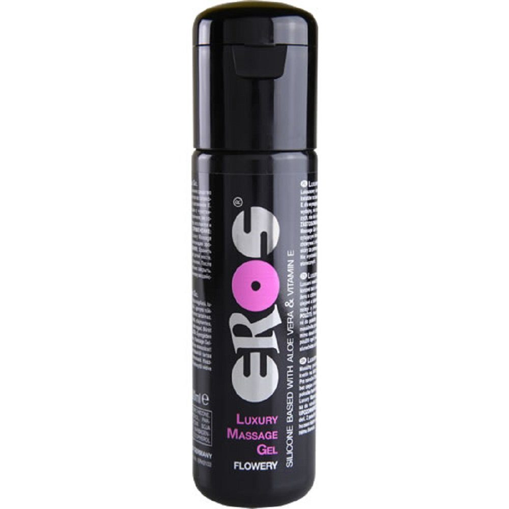 Massagegel Eros 100ml, Gel, und mit Flasche Gleit- Massage Duft mit Massagegel Luxury Flowery blumigen