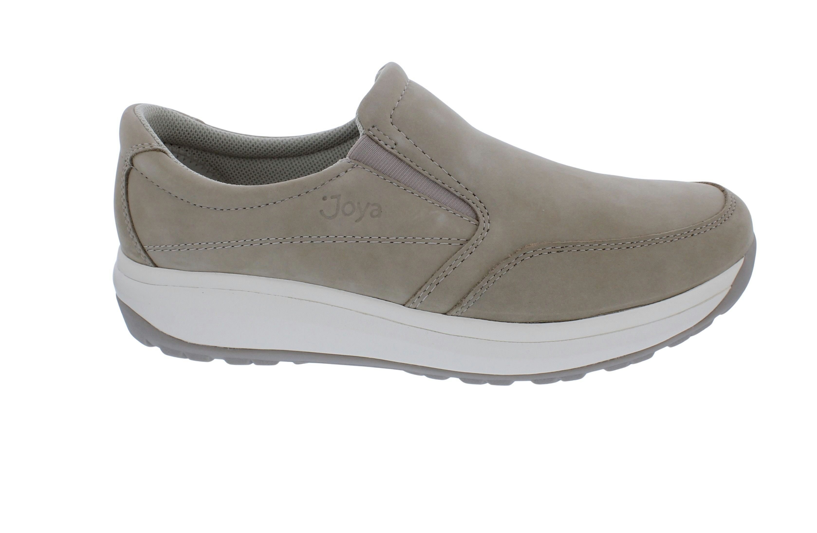 Joya Joya Slipper Traveler II Beige JY578A, Nubukleder, Senso-Sohle, Fußbet Slipper