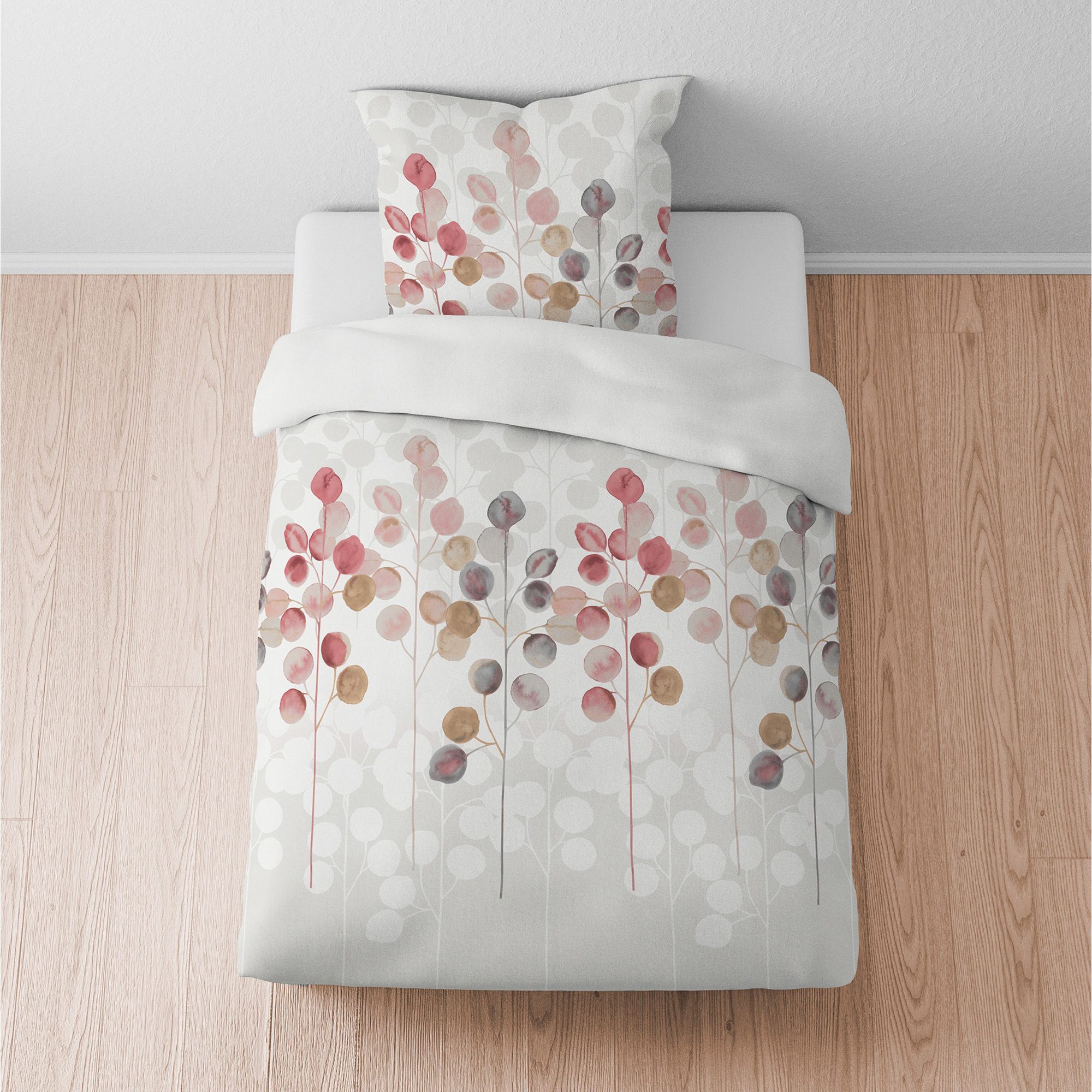 Biberna Bettwäsche Bettwäsche, Biber, Blatt günstig online kaufen