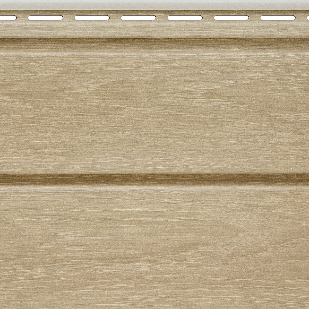 Vox Verkleidungspaneel Canadian Siding MAX3 Rundprofil 2-Brett 3,85m St. 0,9625 qm buchefarbe, BxL: 18,50x385,00 cm, 1,1 qm, (Stückweise 1 Paneel, 1,10 qm) Besonders schlagfest MAX3, pflegeleicht, abwaschbar, Leichtgewicht