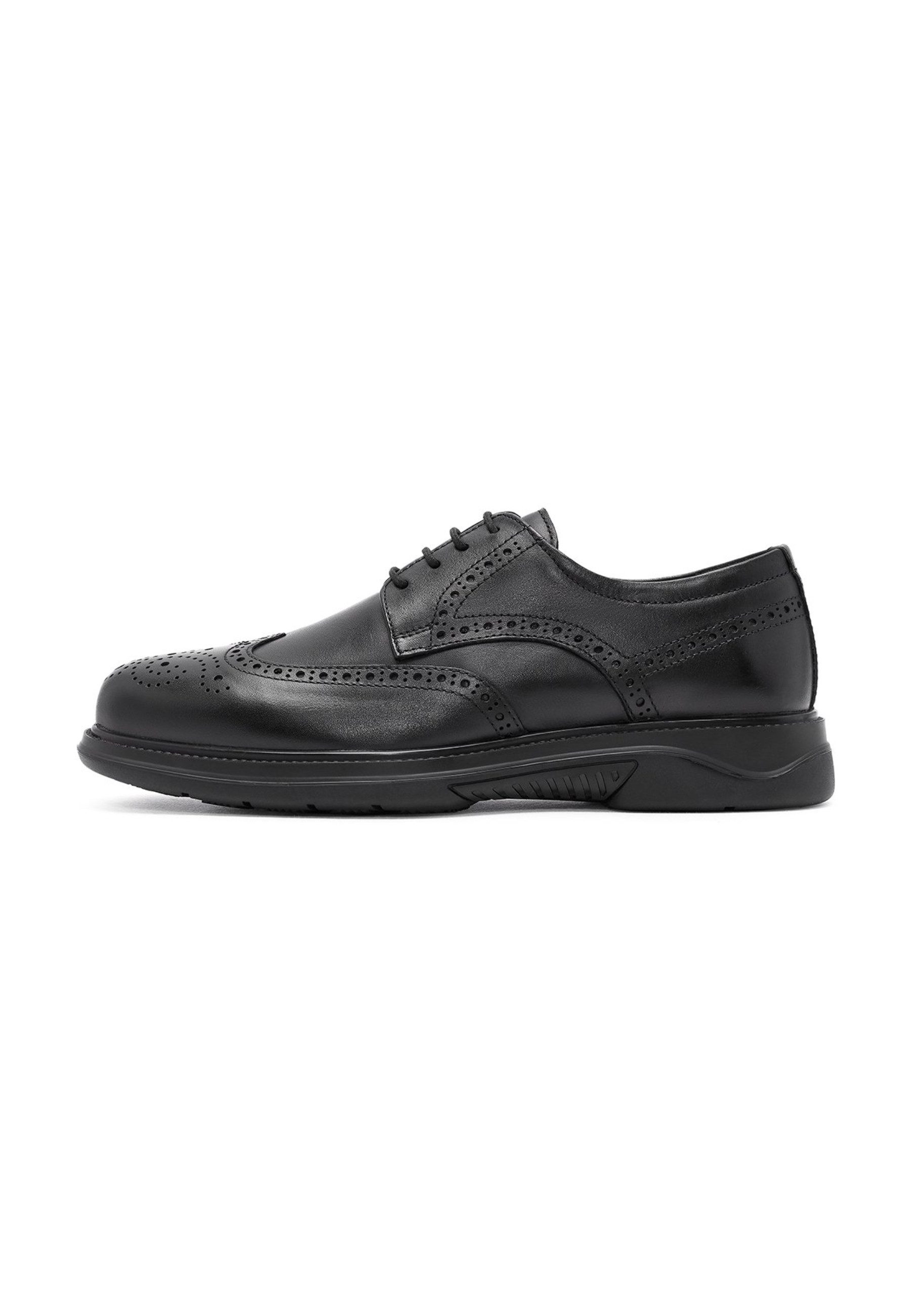 Freizeit-Schnürschuhe aus Leder Schnürschuh