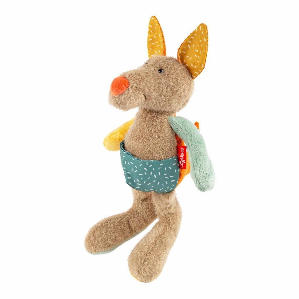 Sigikid Kuscheltier Patchwork Sweety Känguru Yellow