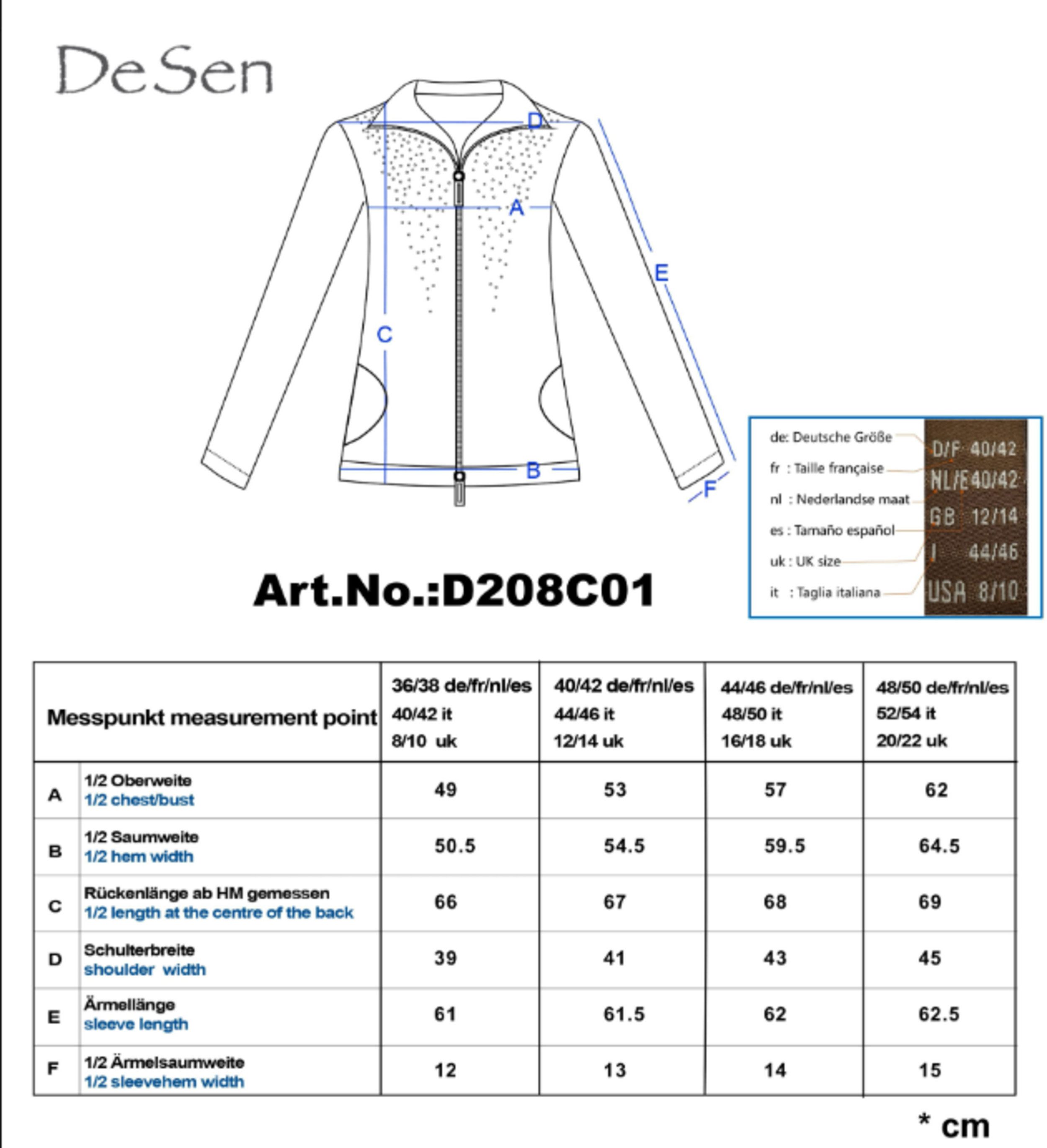 M-Diamant Sweatjacke Eleganten Damen Freizeitjacke Hausjacke Glitzersteinen aus Nicki (Einzeljacke, Einzelartikel) Glitzersteine auf der Brust, samtige Nicki-St – Bild 4 von 4