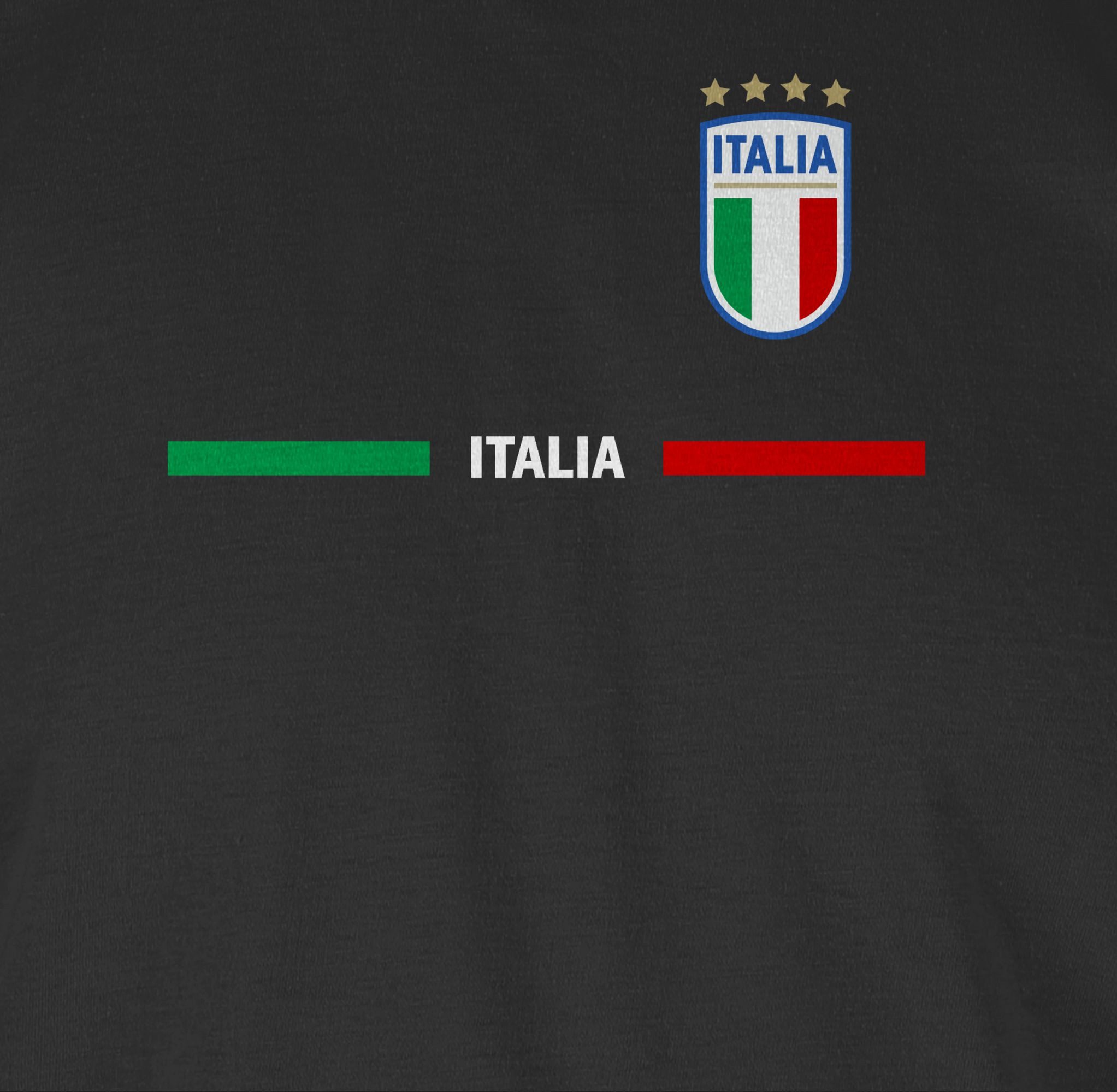 Shirtracer Rundhalsshirt Italien Trikot Wappen, Italia mit Stolz, Italienisches Fan-Motiv 2026 Fussball WM Fanartikel