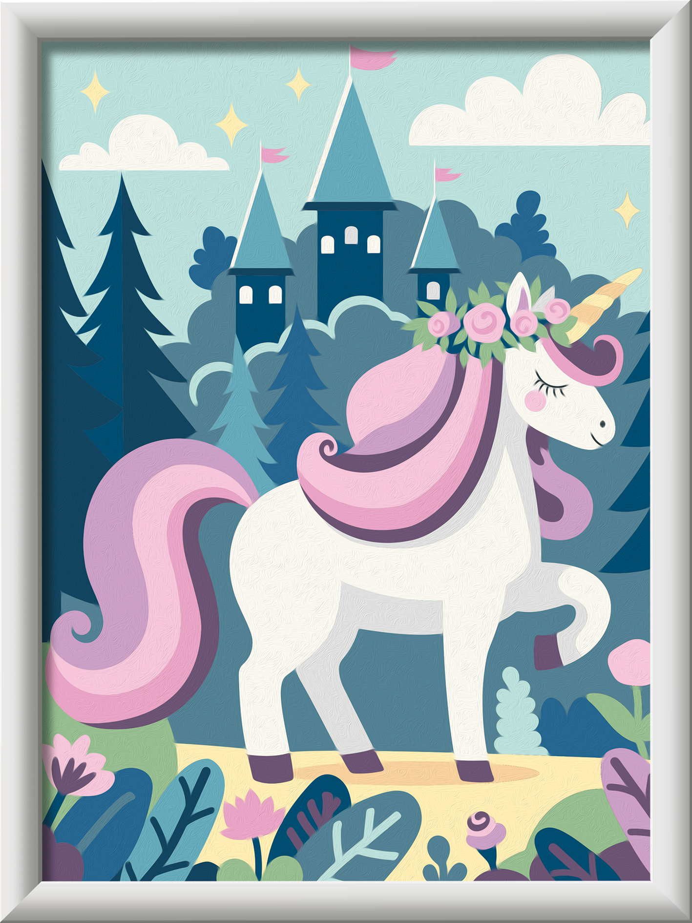 Ravensburger Malen nach Zahlen Malen nach Zahlen CREART Serie D Pferde Einhorn Aurora 12023188
