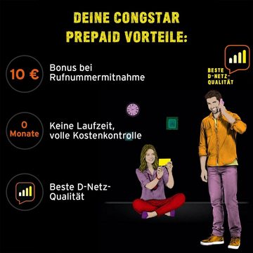 Congstar Prepaid ALLNET L Sim-Karte Prepaidkarte