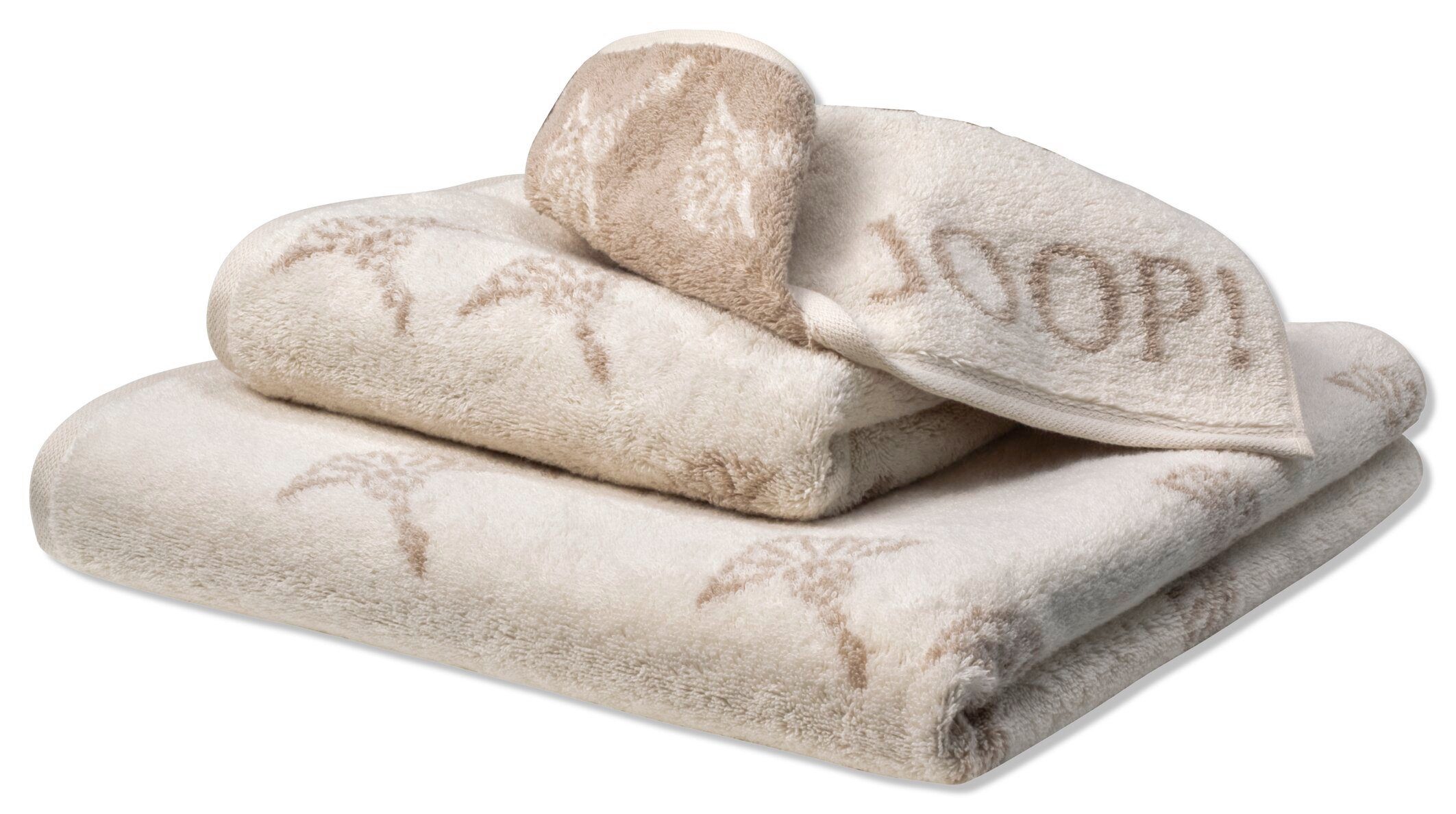 Joop! Handtücher JOOP! Sand MOVE - CORNFLOWER FADED Textil Handtuch-Set, LIVING (2-St)