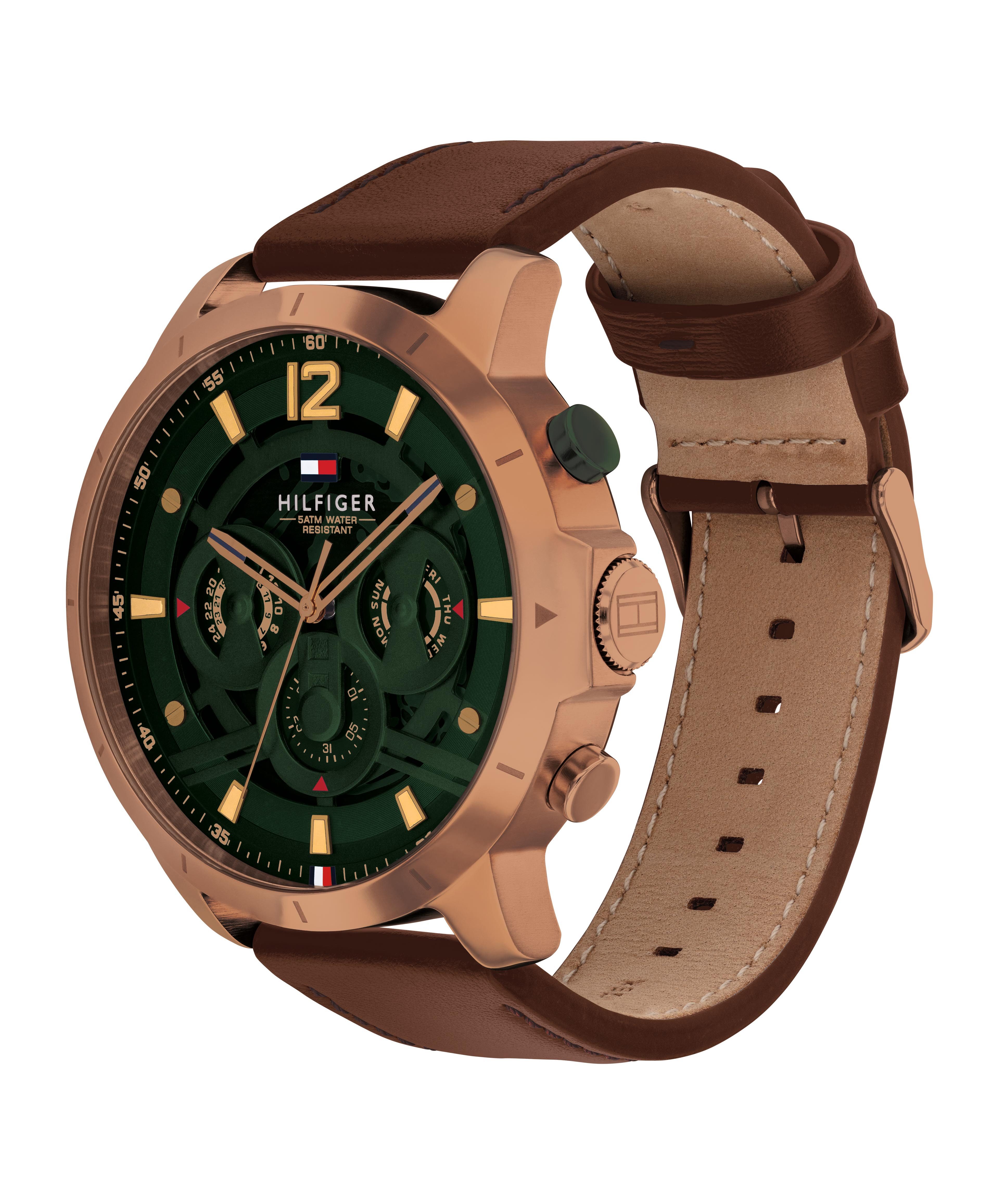 Tommy Hilfiger Multifunktionsuhr LUCA 1792207, Quarzuhr, Armbanduhr, Herren günstig online kaufen