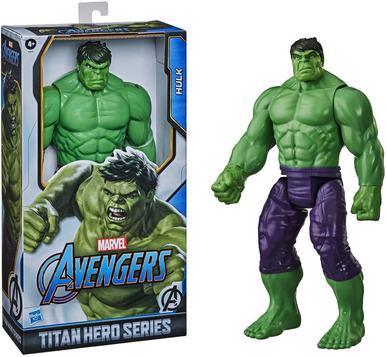 Hasbro Actionfigur Marvel Avengers Titan Hero Deluxe Hulk