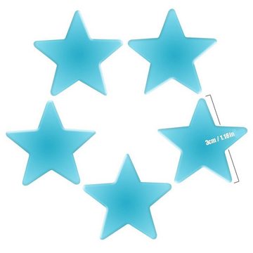 LENBEST Wandsticker Leuchtende Sterne Wandsticker für die Decke, Selbstklebend (2 St)