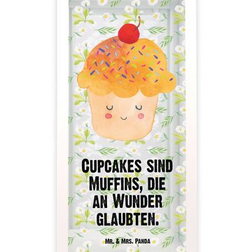 Mr. & Mrs. Panda Gartenleuchte XL Cupcake - Transparent - Geschenk, Laterne groß, Wunder, Backen Ges, Charmanter Blickfang