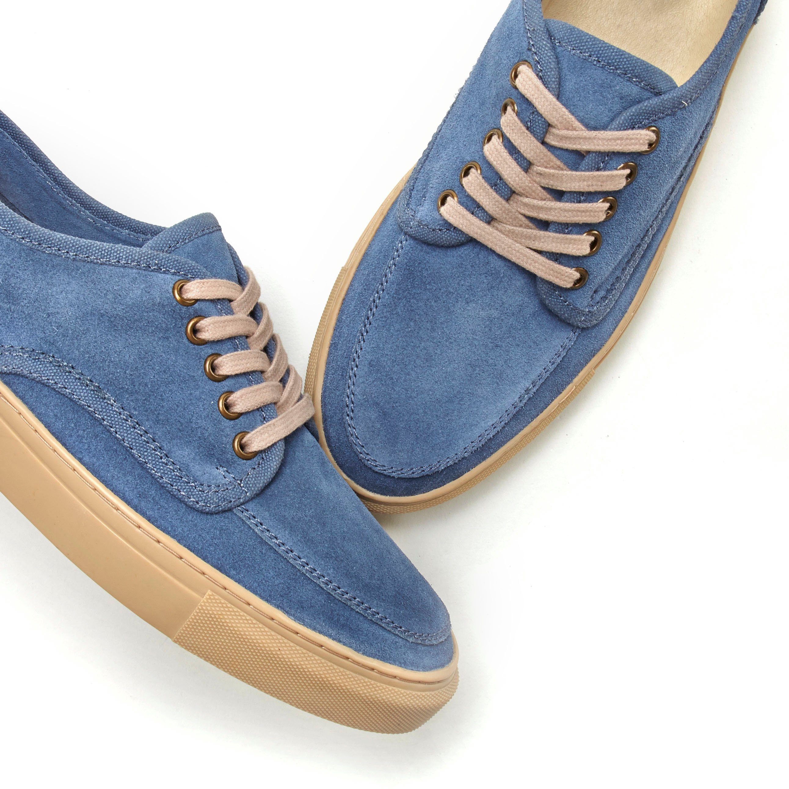 AUTHENTIC LE JOGGER Schnürschuh Sneaker, Schnürhalbschuh, Freizeitschuh, weiches Leder und Baumwolle