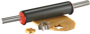 GEFU Teigroller EXACT Aluminium, (1-tlg), klebt nicht, rollt superglatt, 48,5 cm