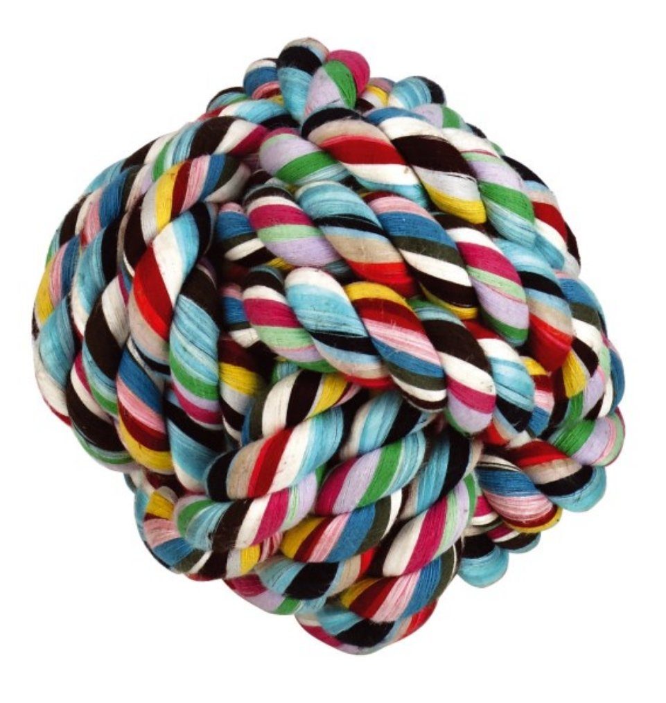 Kerbl Kauball Ball geknotet Ø 15 cm 84568, (1-tlg)