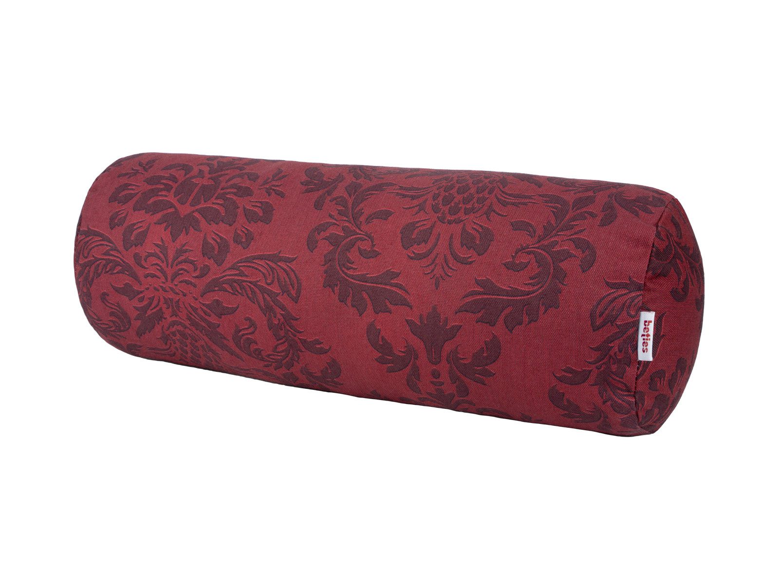 beties Nackenrollenbezug Epoche, (1 Stück), 15x40 cm Baumwolle karmin-rot