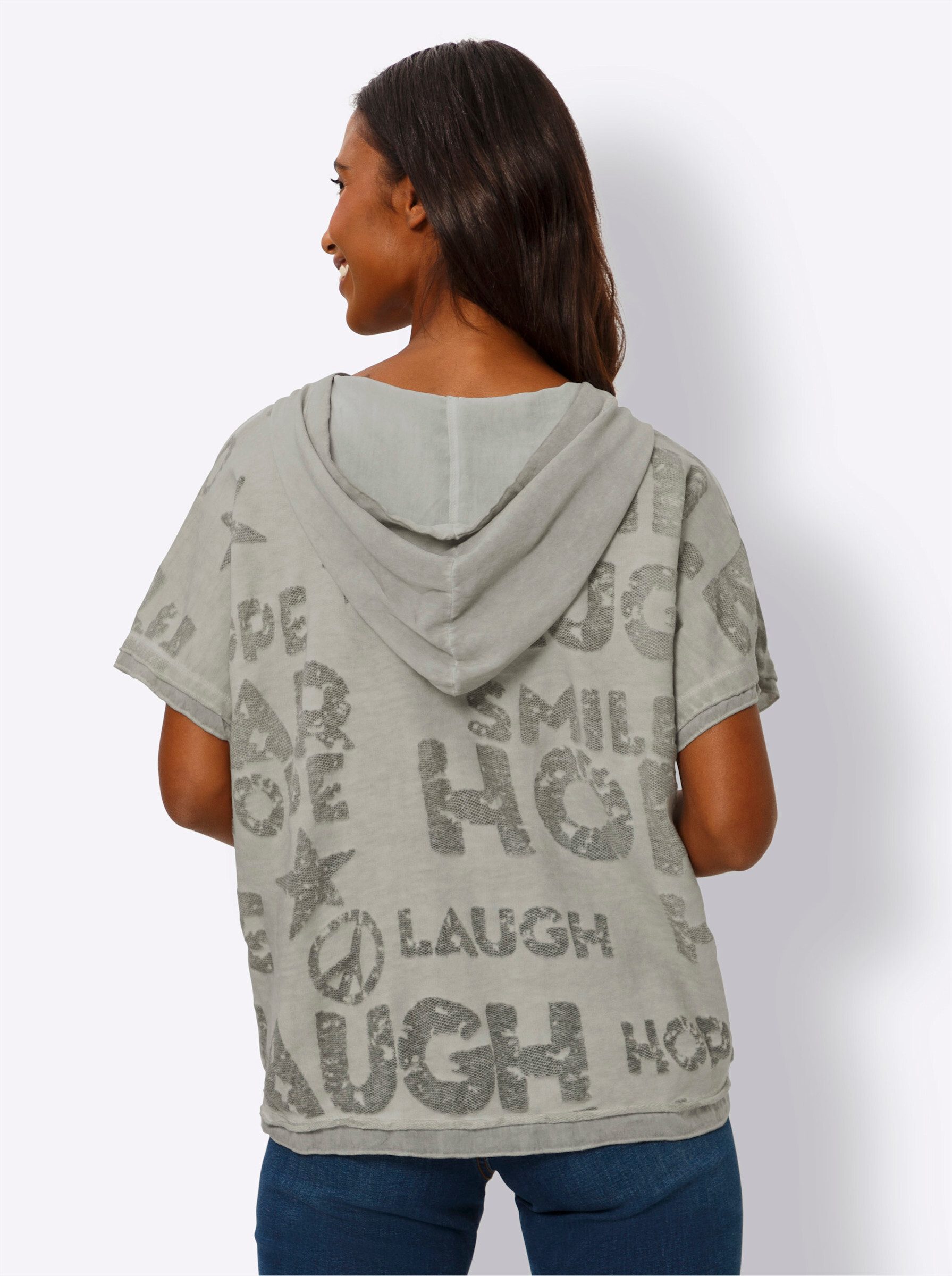 heine T-Shirt Kapuzenshirt . günstig online kaufen