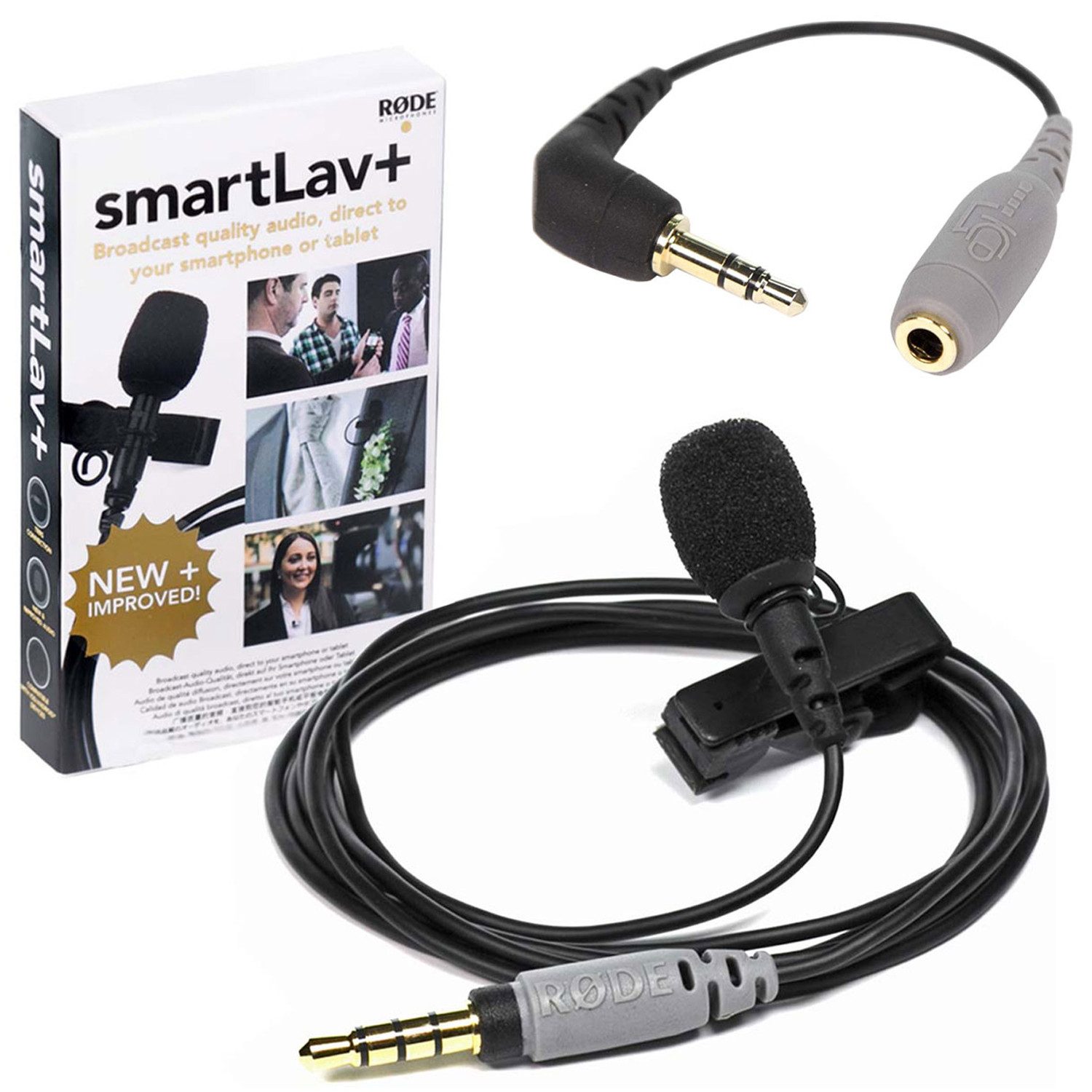 Mikrofon Rode Smartlav+ Lavalier-Mikrofon mit SC3 Adapter