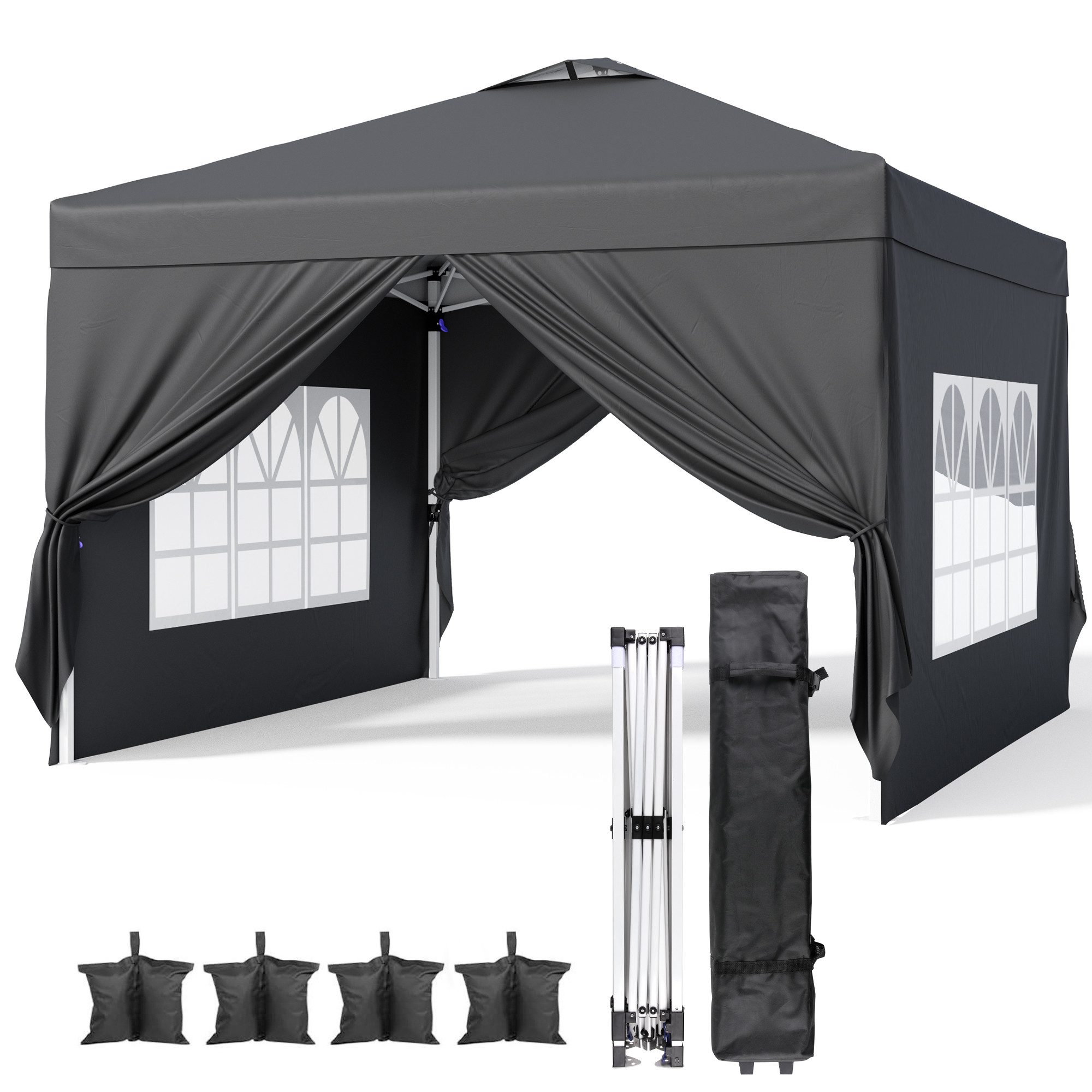 Bealife Pavillon 3x3m Pop-Up Pavillon mit günstig online kaufen