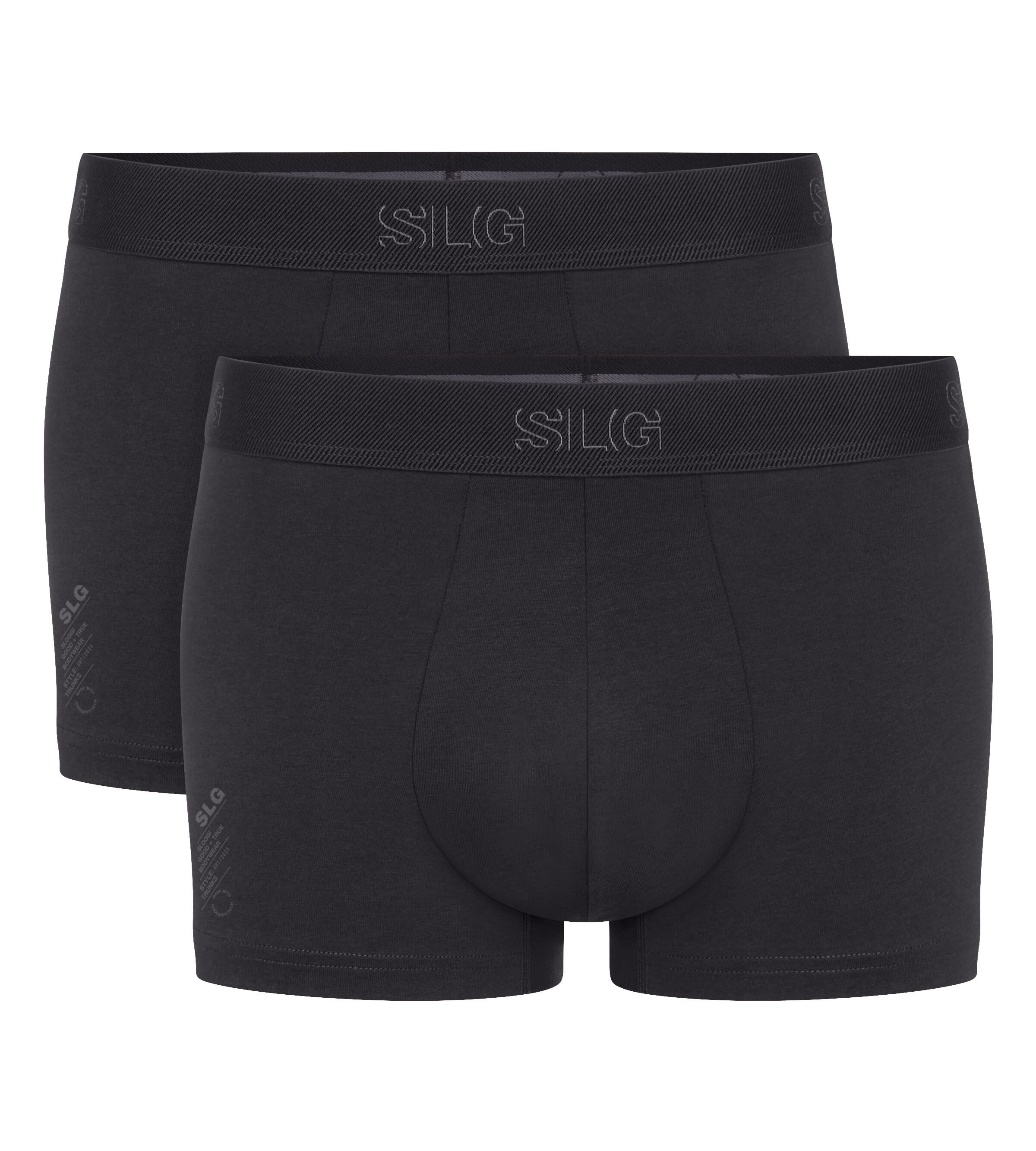 sloggi Trunk SLG Base (2er Pack) ohne Eingriff, modern, Logobund, Cotton-Mix