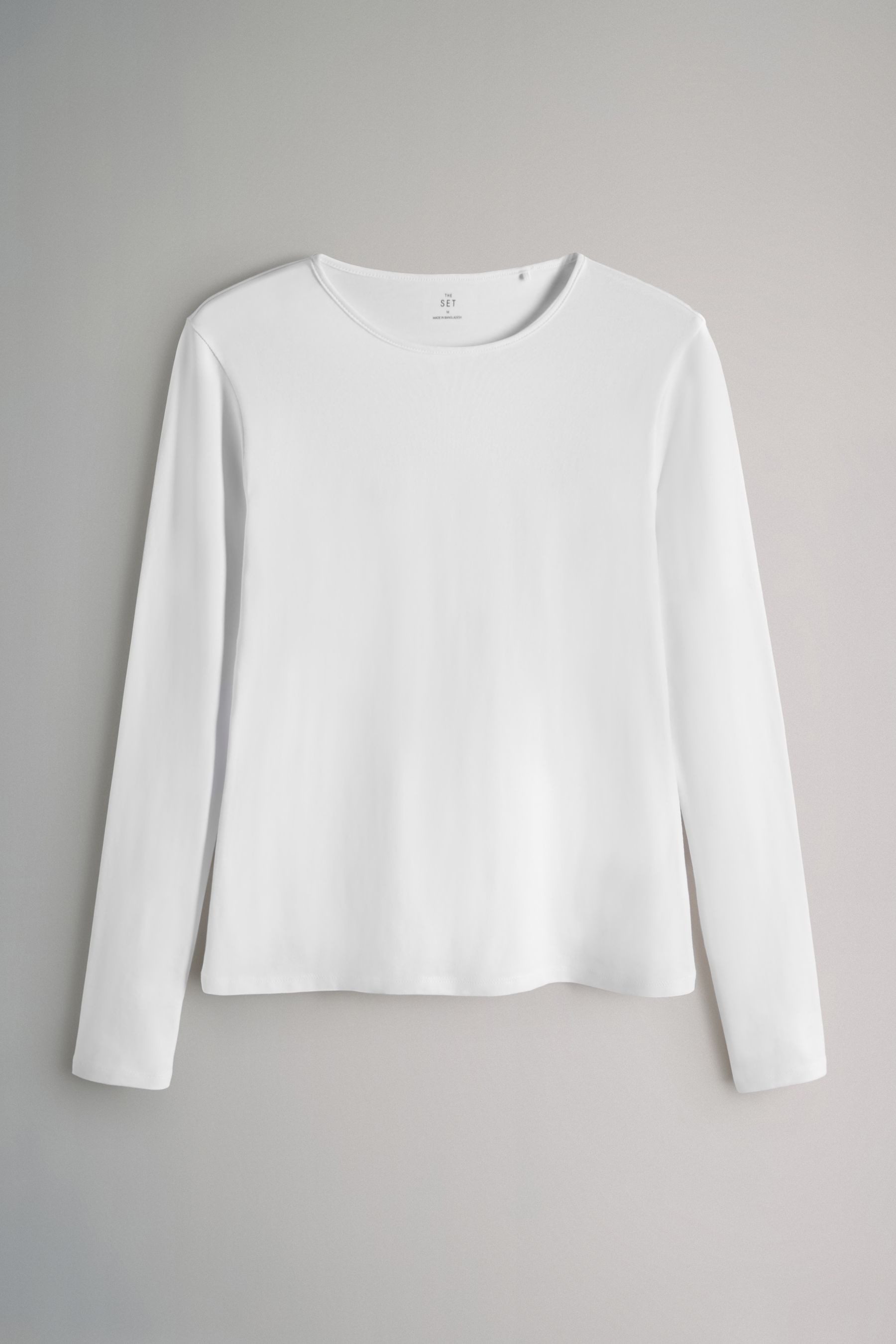 The Set Langarmshirt The Set Langarmshirts mit Rundhals, 7er-Pack (7-tlg) günstig online kaufen