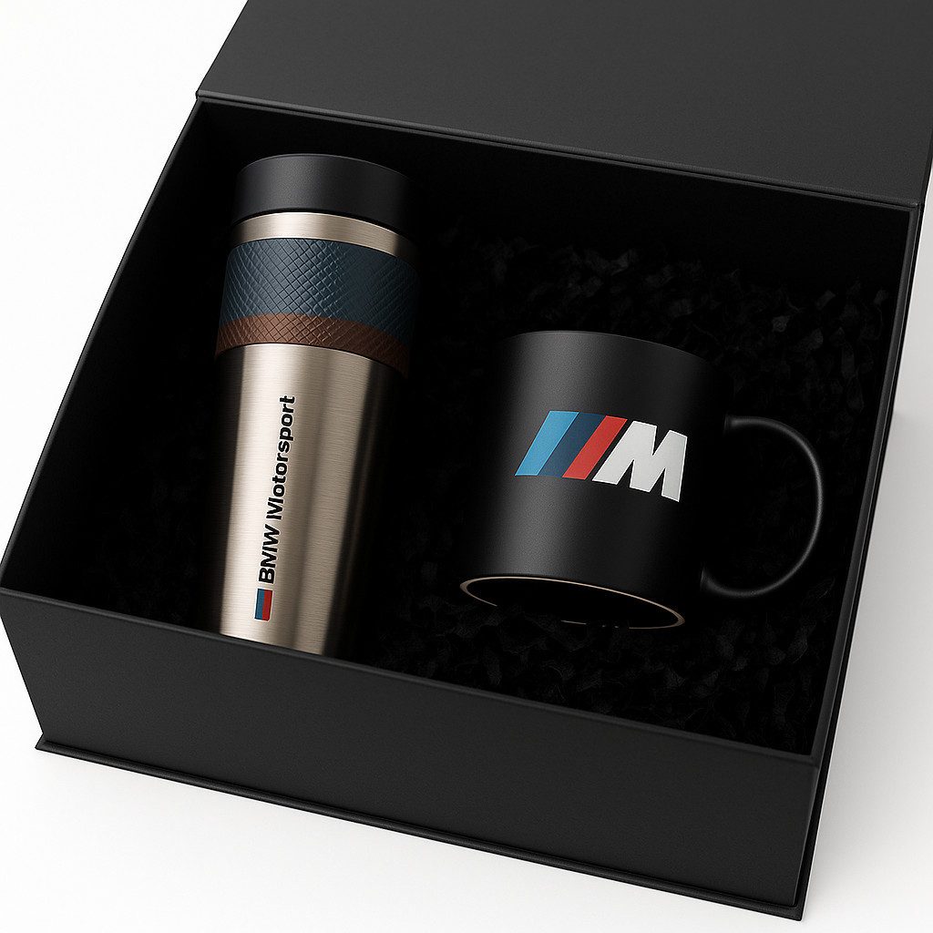 BMW Thermobecher BMW M Motorsport Geschenkset Geschenkbox Thermobecher M Tasse, 1-tlg.