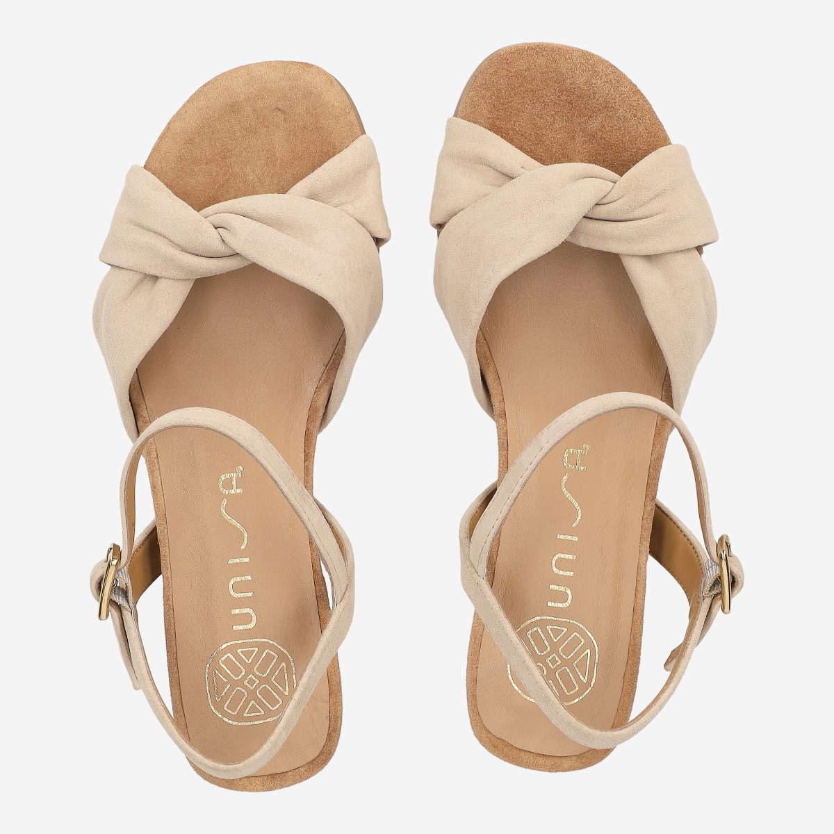 Unisa Unisa BADESI_KS SKIN, Sandaletten, Weiß, Damen Sandalette