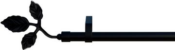 Gardinenstange Toskana, indeko, Ø 16 mm, 1-läufig, Wunschmaßlänge, mit Bohren, verschraubt, Eisen