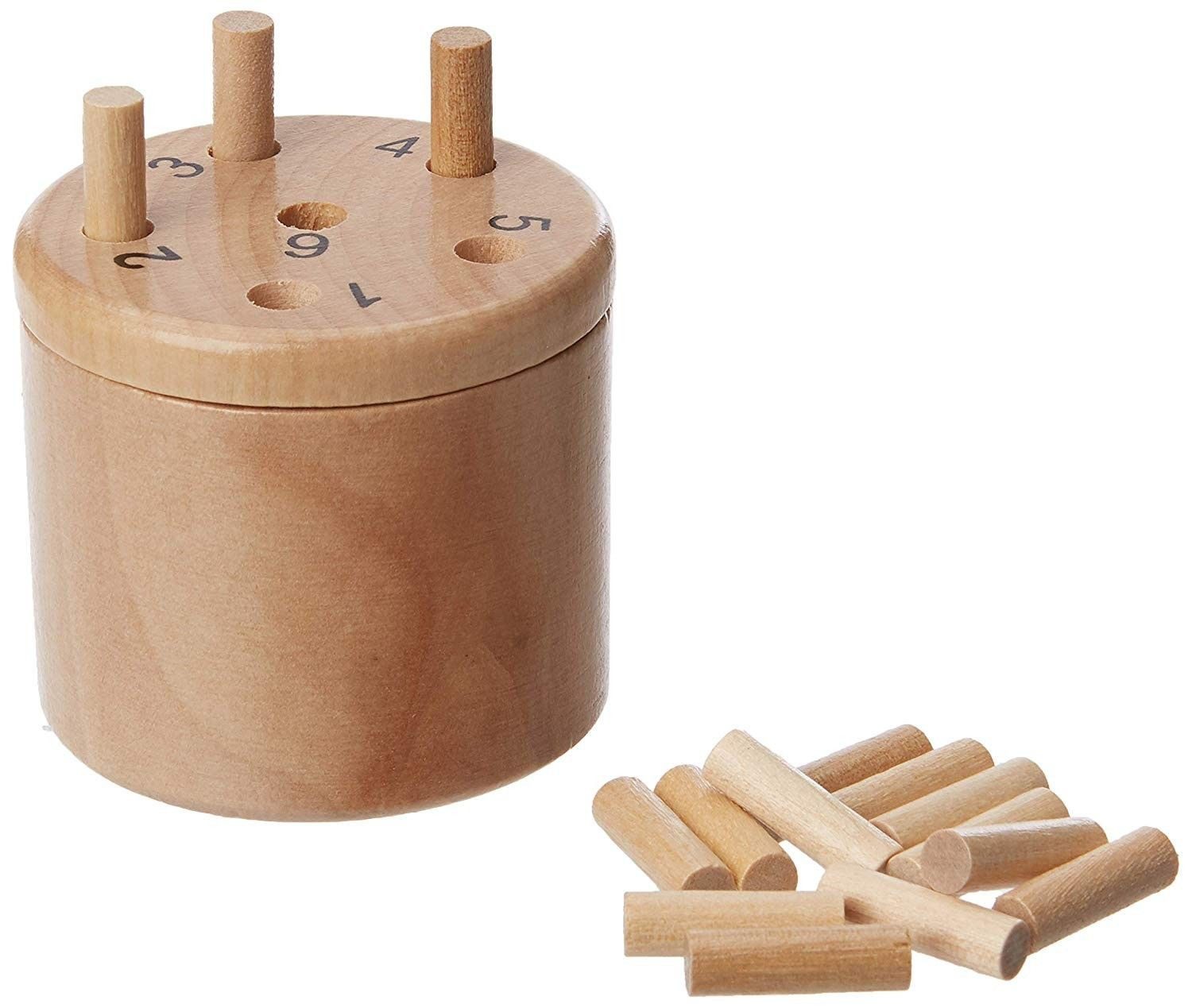 Philos Spiel Philos 6337 - Würfelfass, klein, Logikspiel, Geschicklichkeitsspiel, F