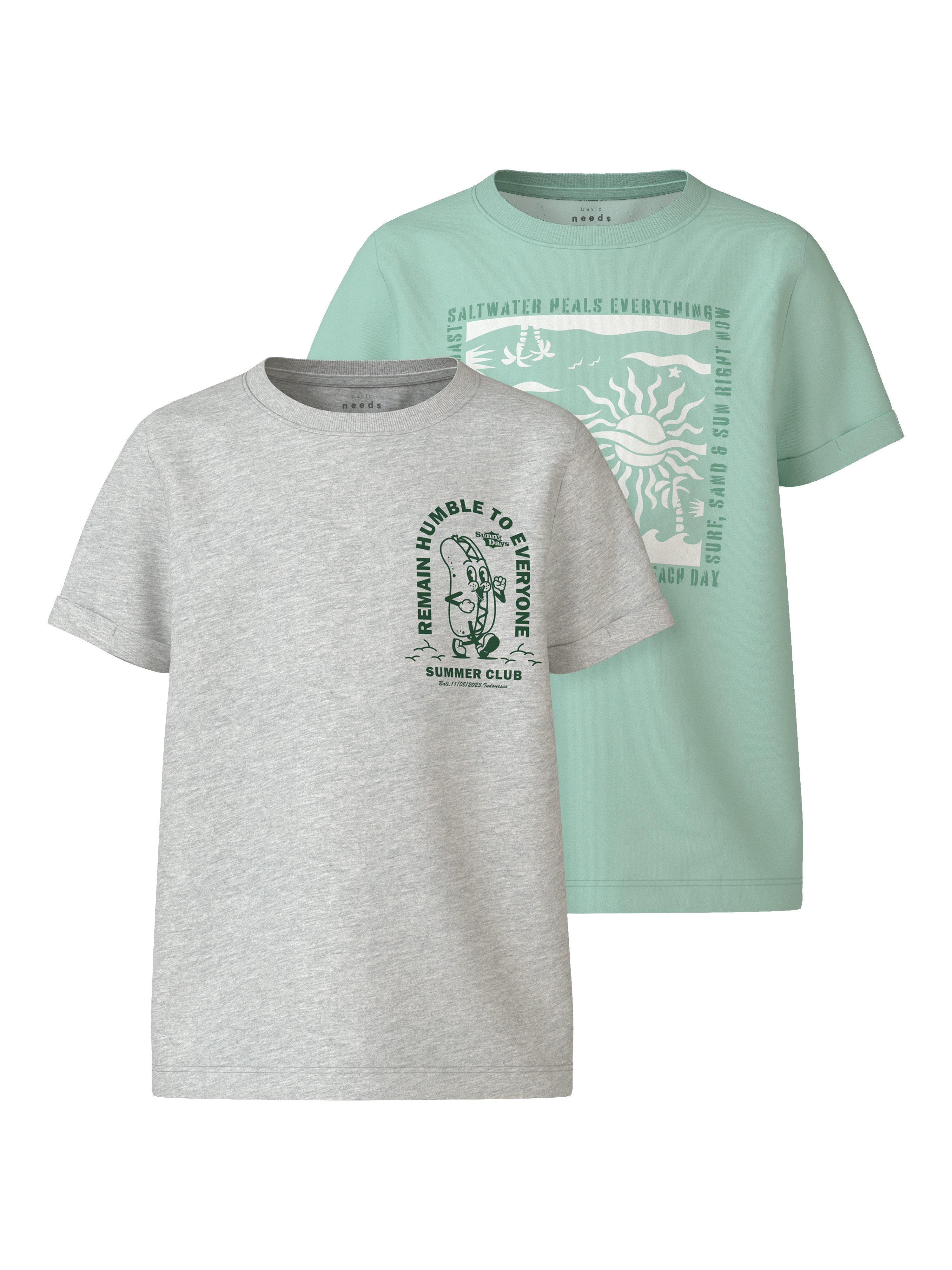 Name It Kurzarmshirt NKMVUX 2P SS günstig online kaufen