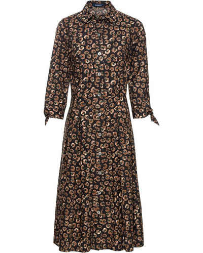 Highmoor Hemdblusenkleid Hemdblusenkleid mit Leopardenmuster