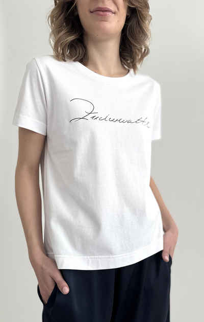 Zuckerwatte T-Shirt Boyfriend Style, aus 100% Baumwolle
