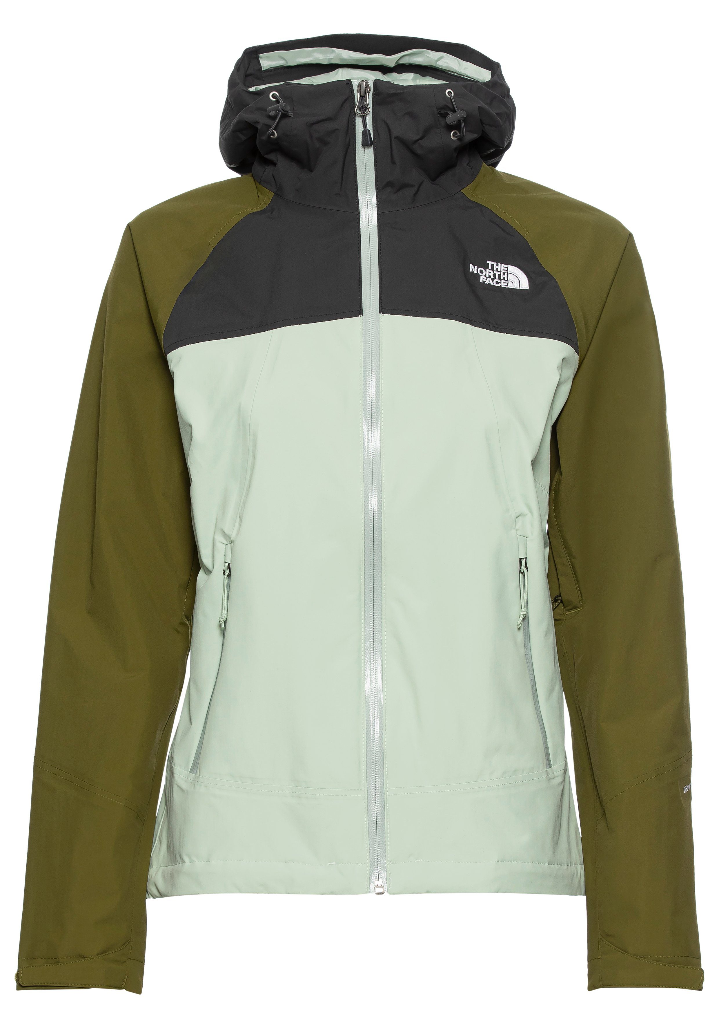 The North Face Funktionsjacke W STRATOS JACKET - EU (1-St) Winddicht & Wasserabweisend & Atmungsaktiv