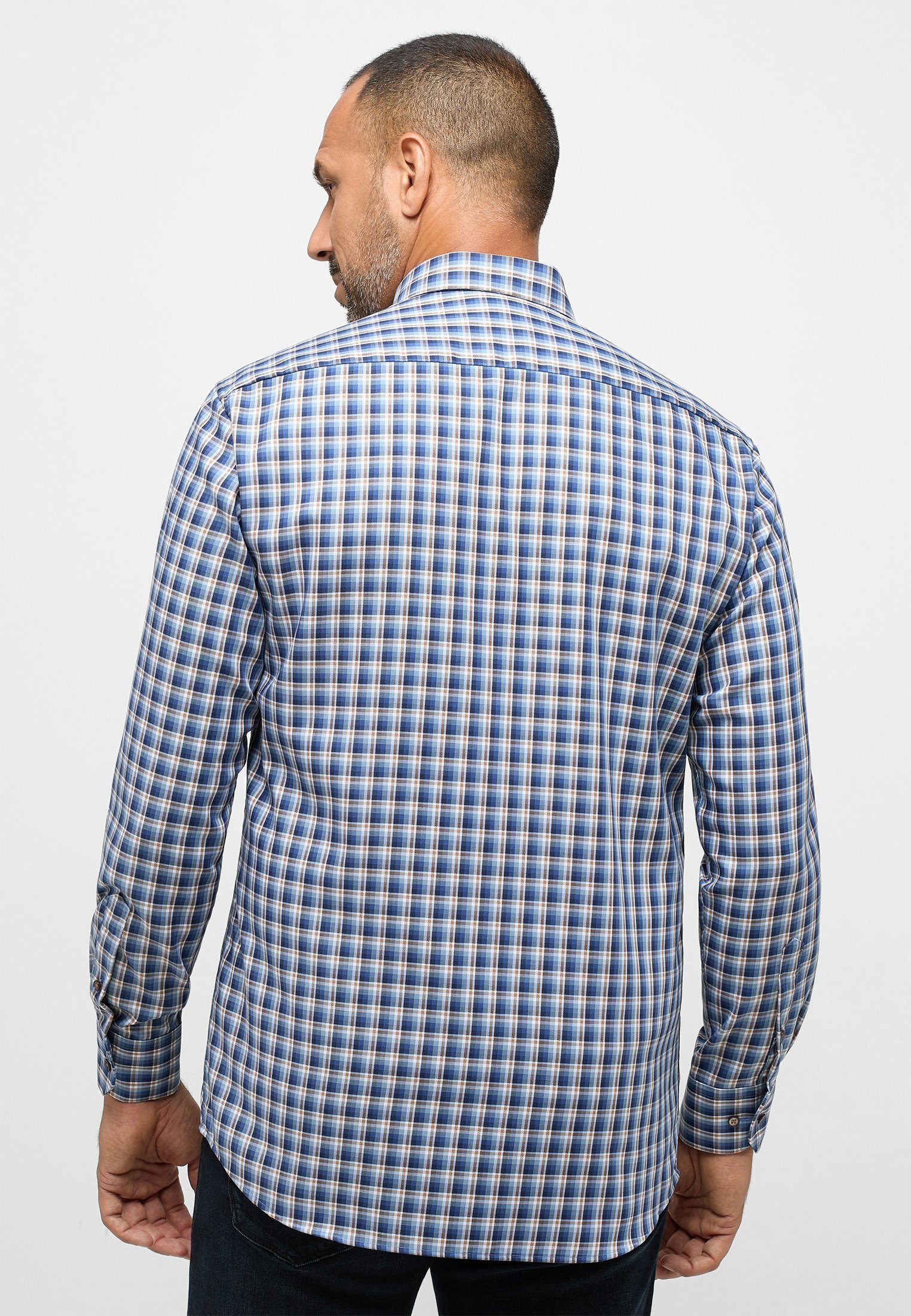 Eterna Langarmhemd MODERN FIT NON IRON günstig online kaufen