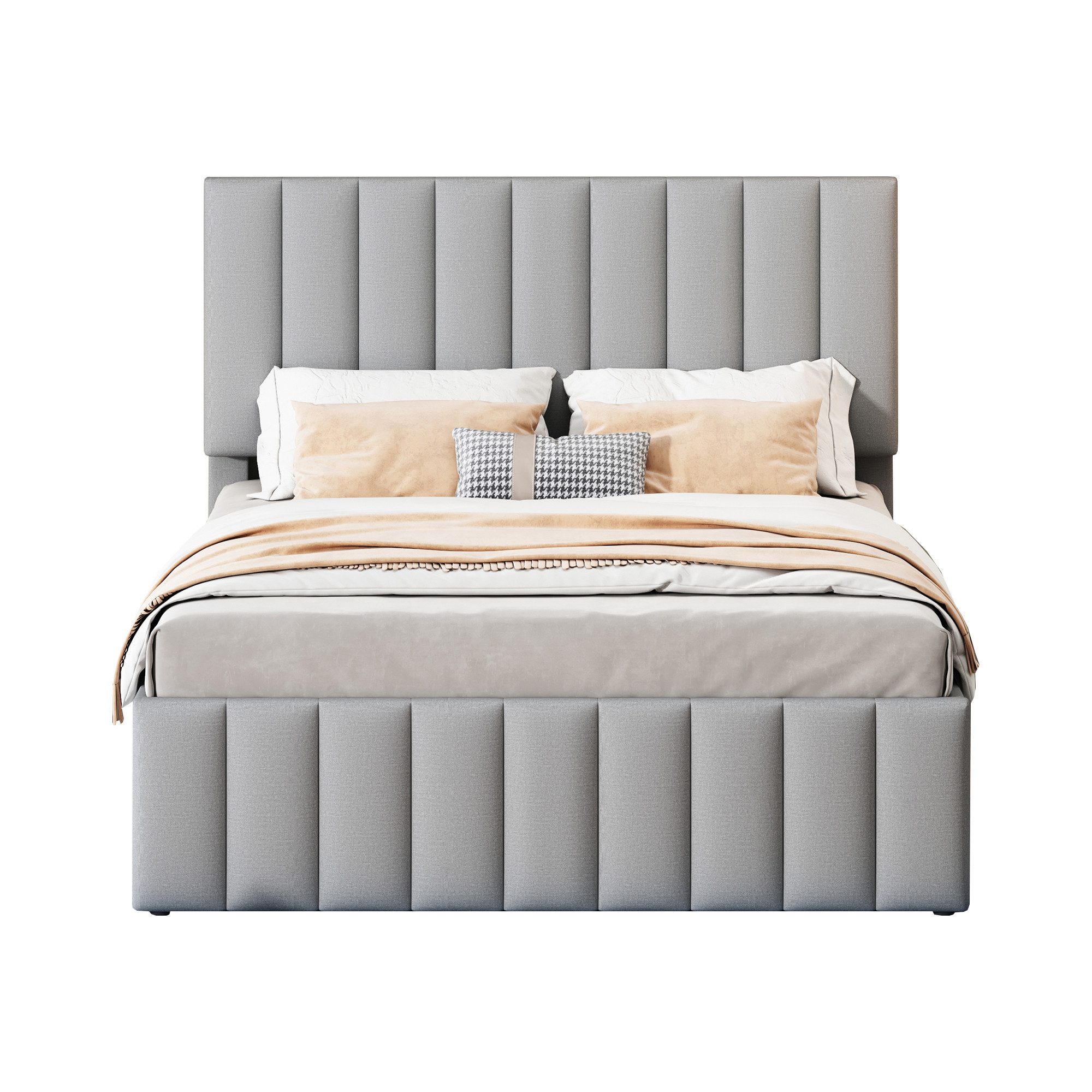 OKWISH Polsterbett mit Rollbett und Stauraumschubladen, günstig online kaufen