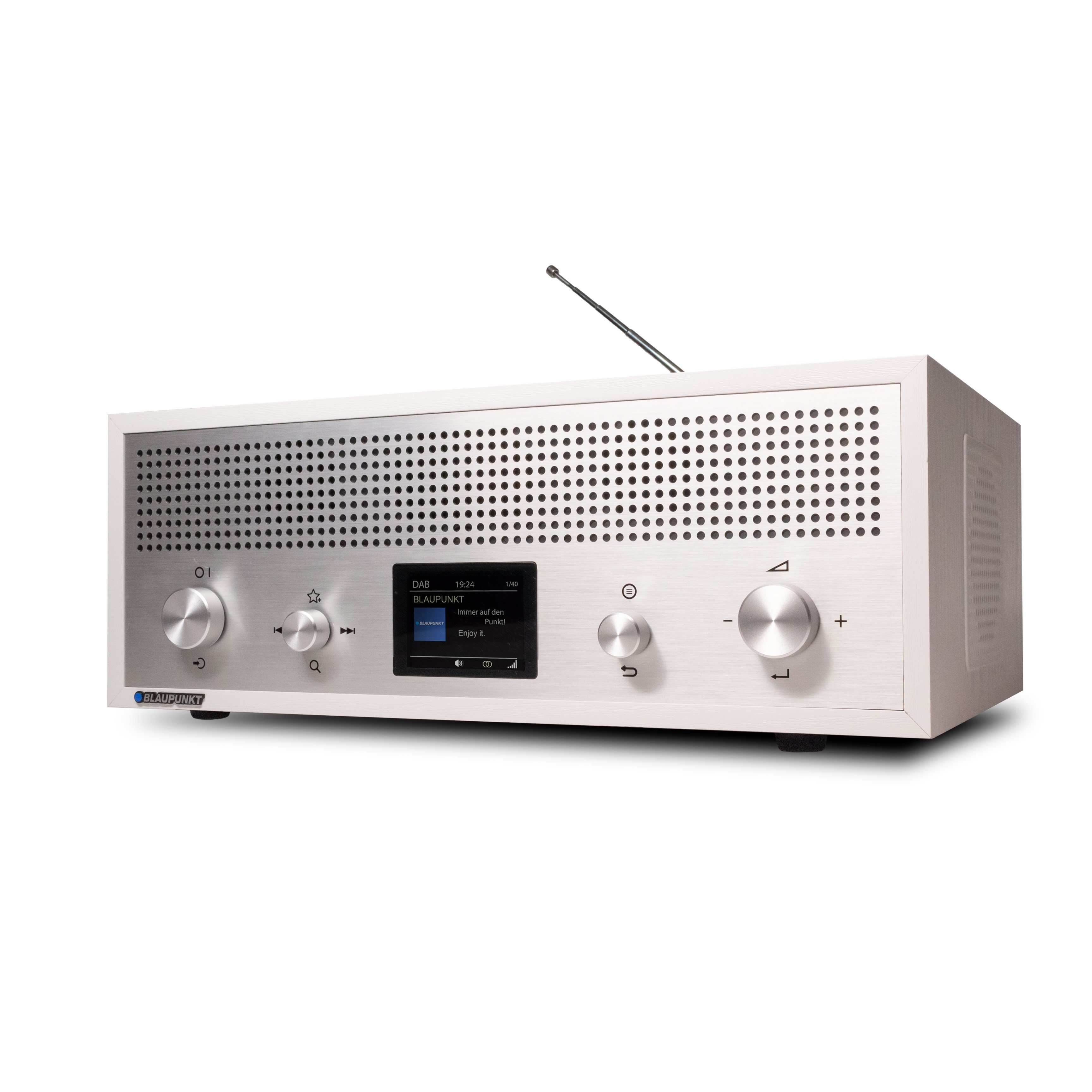 Blaupunkt RXD (Digitalradio Verona mit (DAB) weiß UKW Digitalradio 15,00 Bluetooth) FM-Tuner, 190 RDS, W, (DAB)