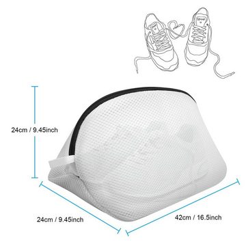 Rnemitery Wäschesack Schuhe Waschbeutel Mit Reißverschluss Für Sneaker, Socken, Bhs 2 Stück
